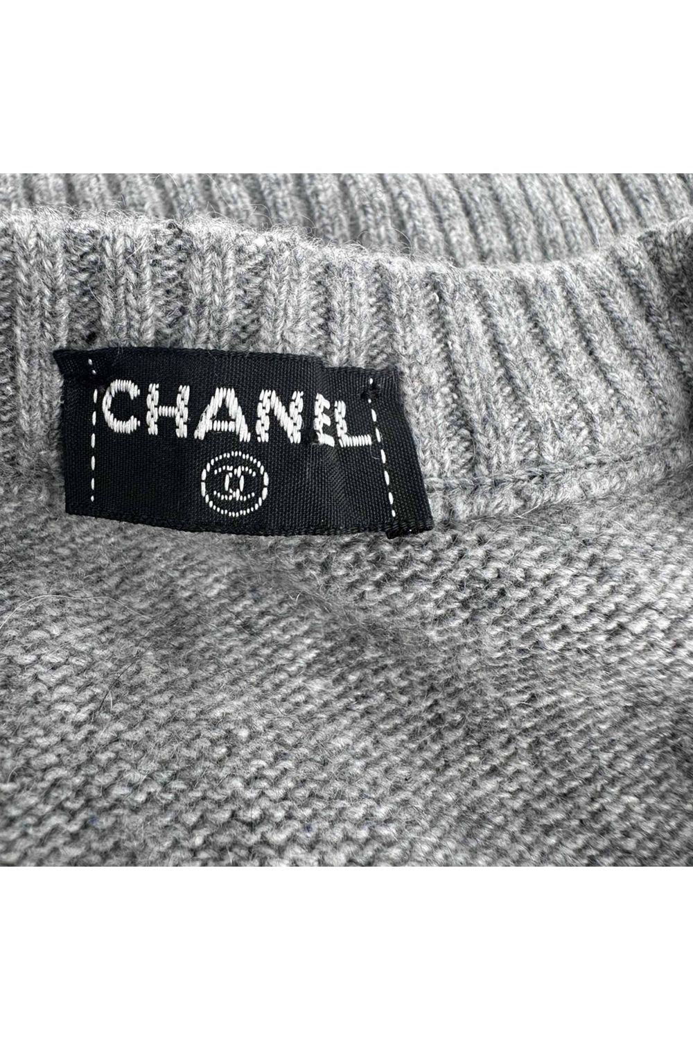 Chanel Colorblock Cardigan in Multicolor Cashmere