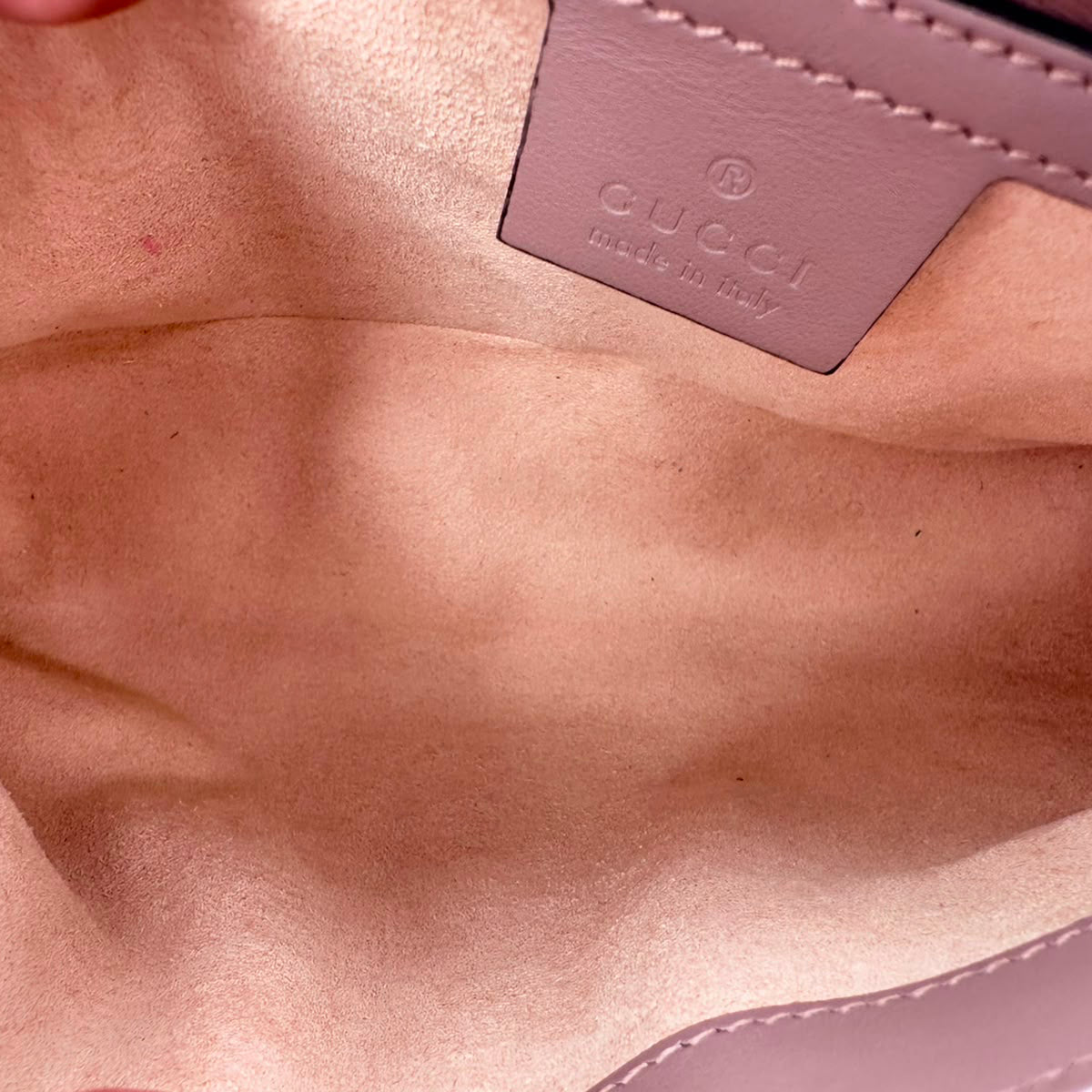 Gucci Medium GG Marmont Crossbody Bag in Tan Leather