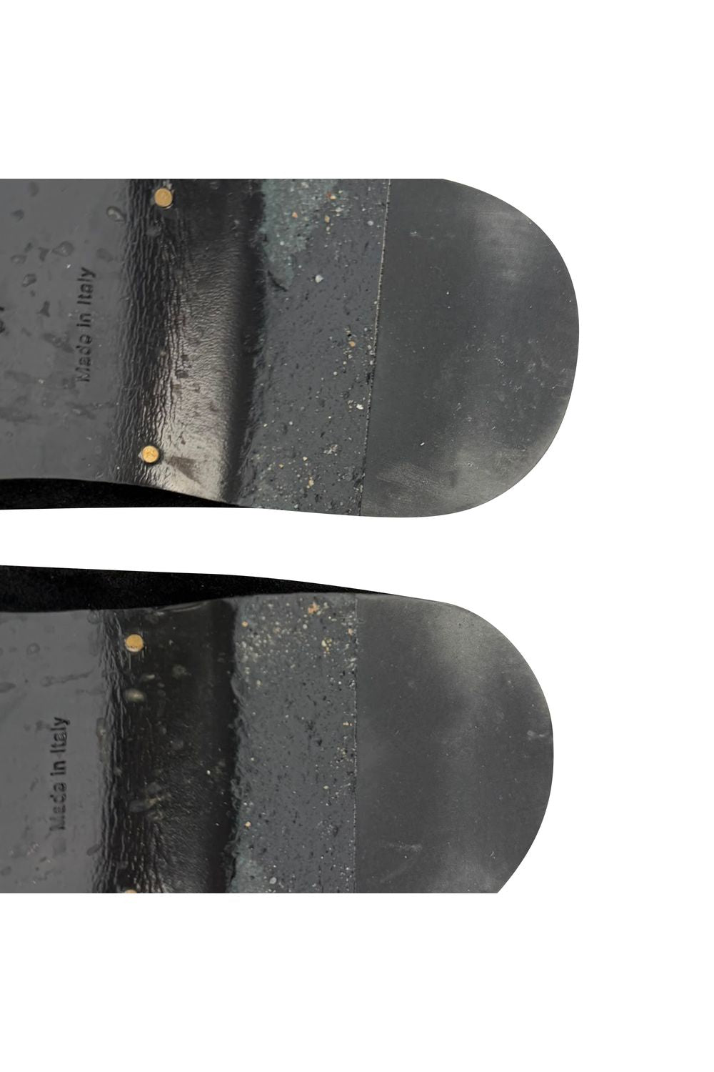 The Row Ruth Loafers in Black Suede