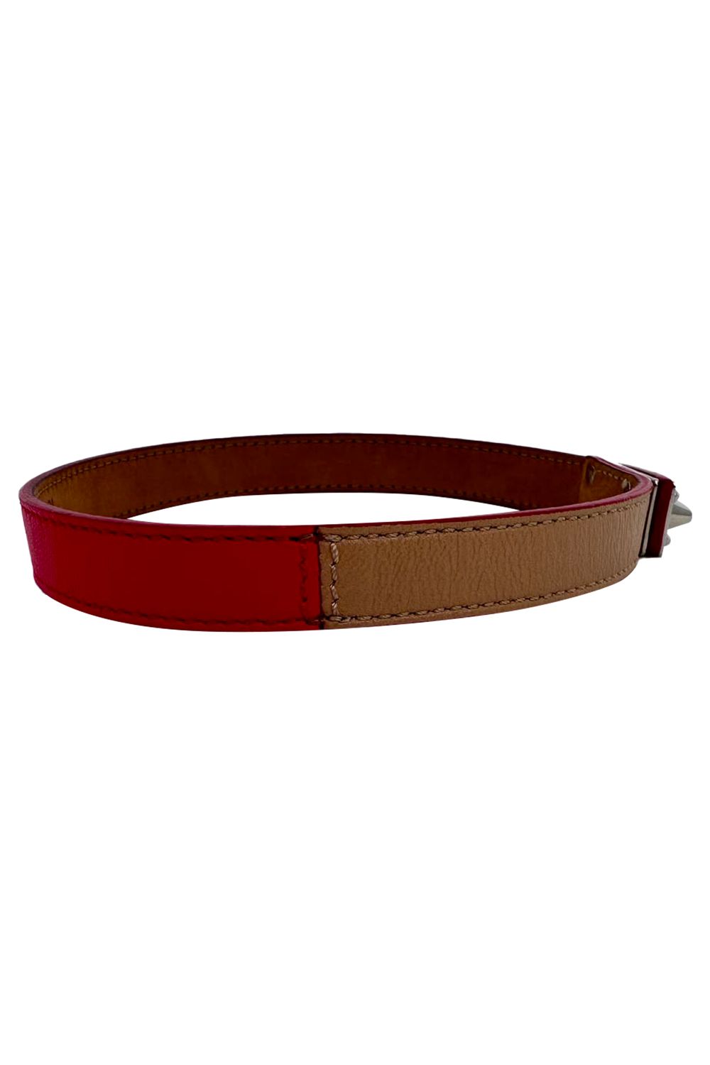 Fendi Double Wrap Bracelet in Multicolor Leather