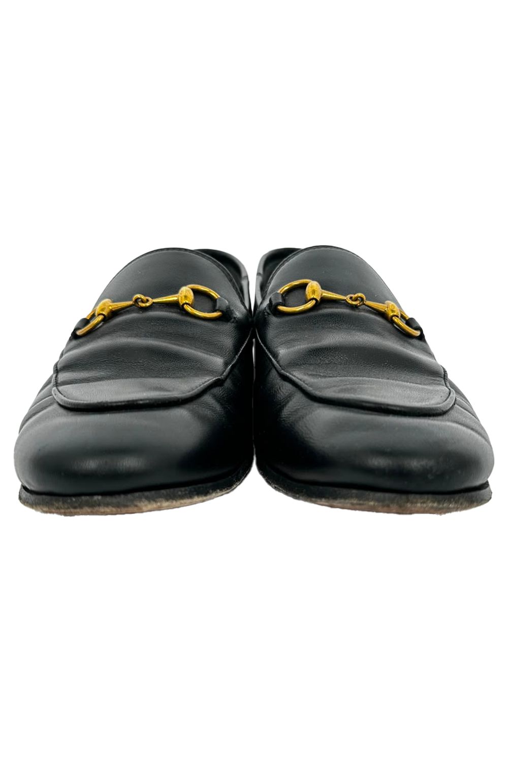 Gucci Horsebit Loafers in Black Calf Leather