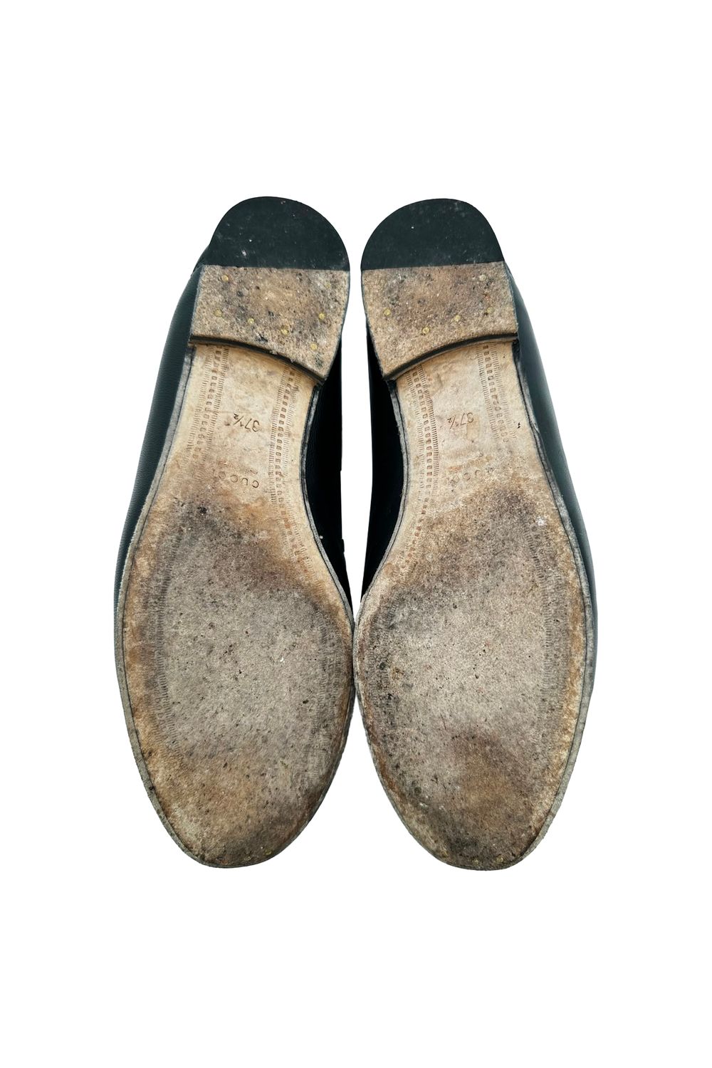 Gucci Horsebit Loafers in Black Calf Leather