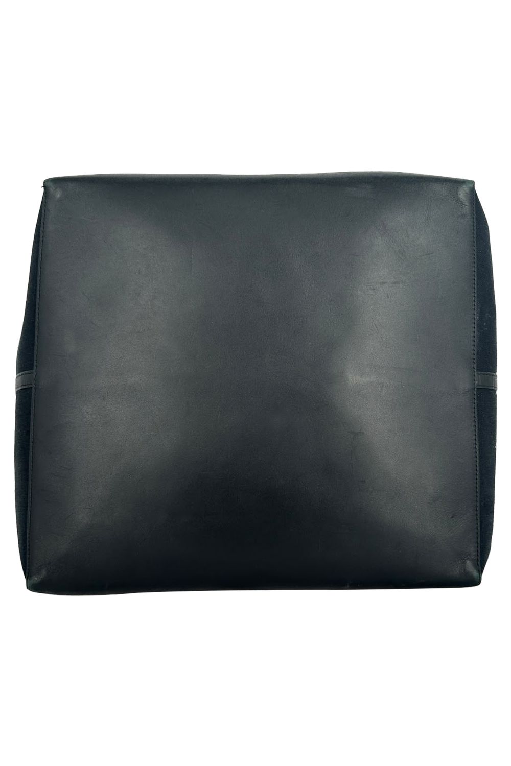 The Row Park Tote Three Canvas Tote Bag in Black Nylon Canvas