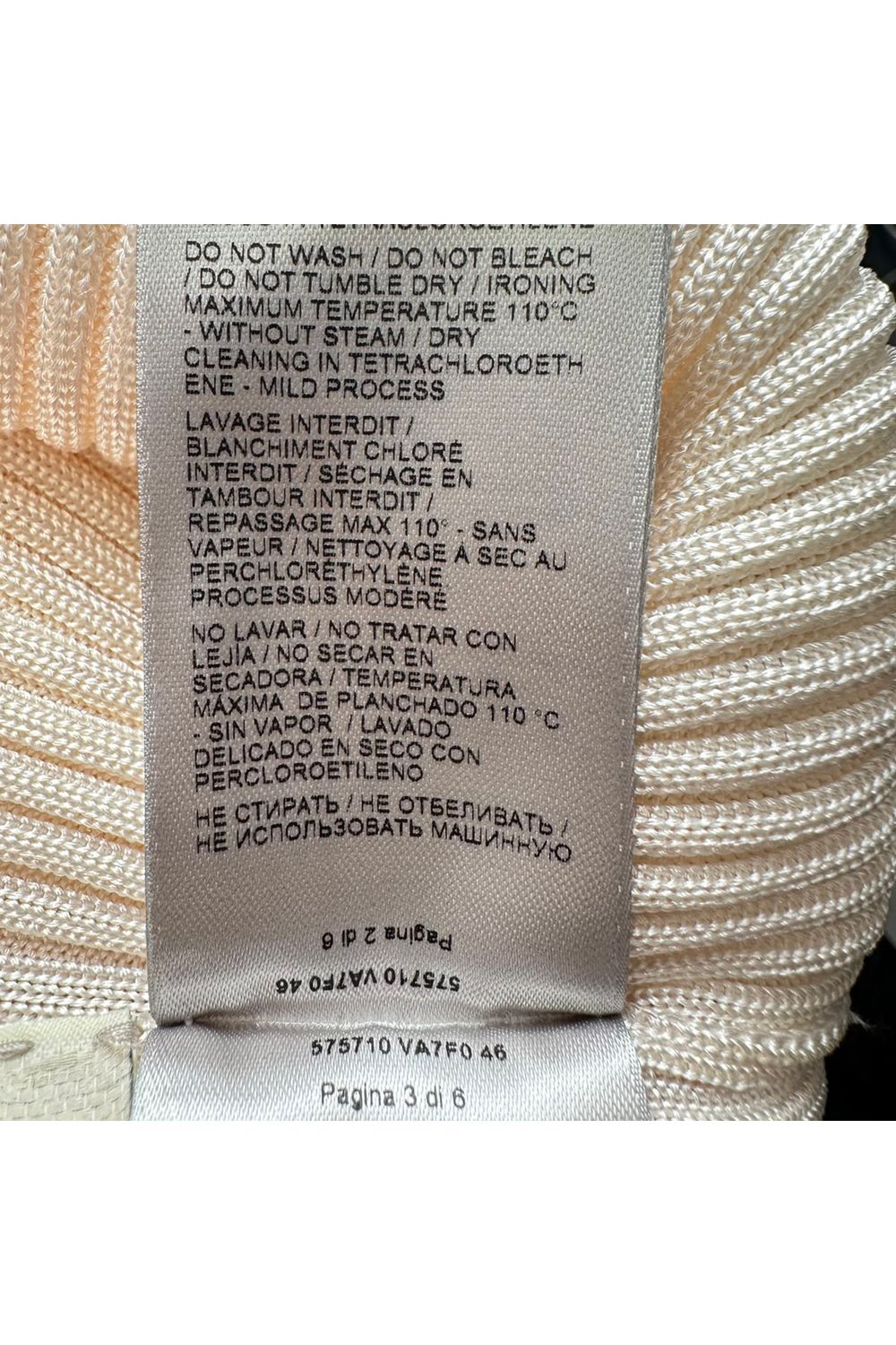 Bottega Turtleneck Sweater in Cream Silk