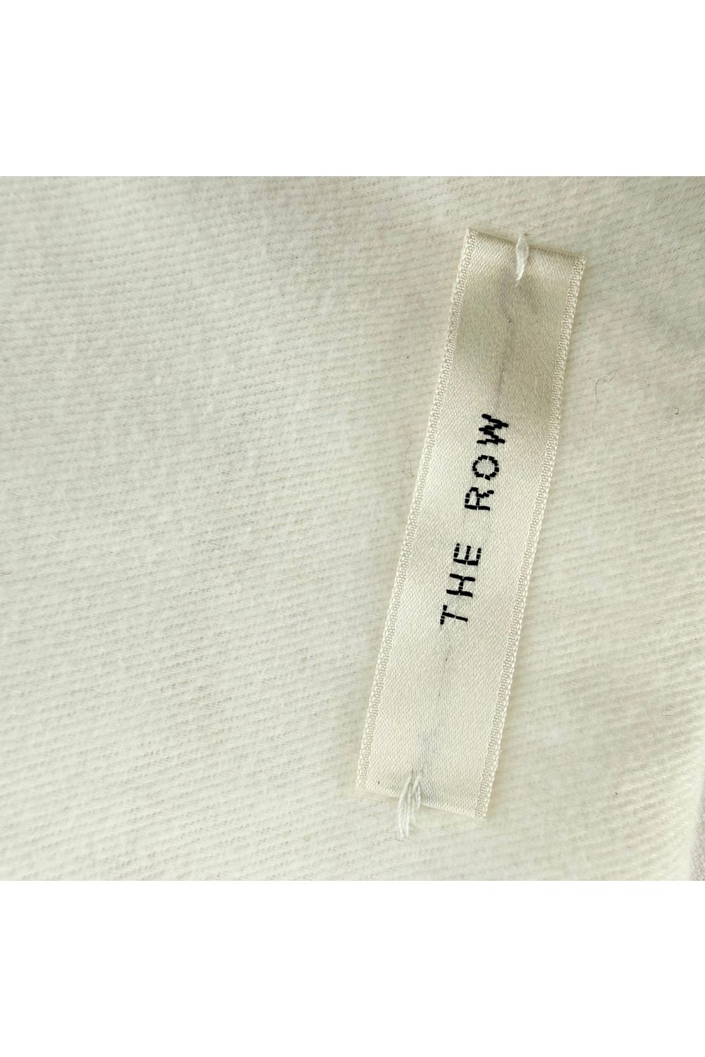 The Row Small Mail Bag in Olive Green