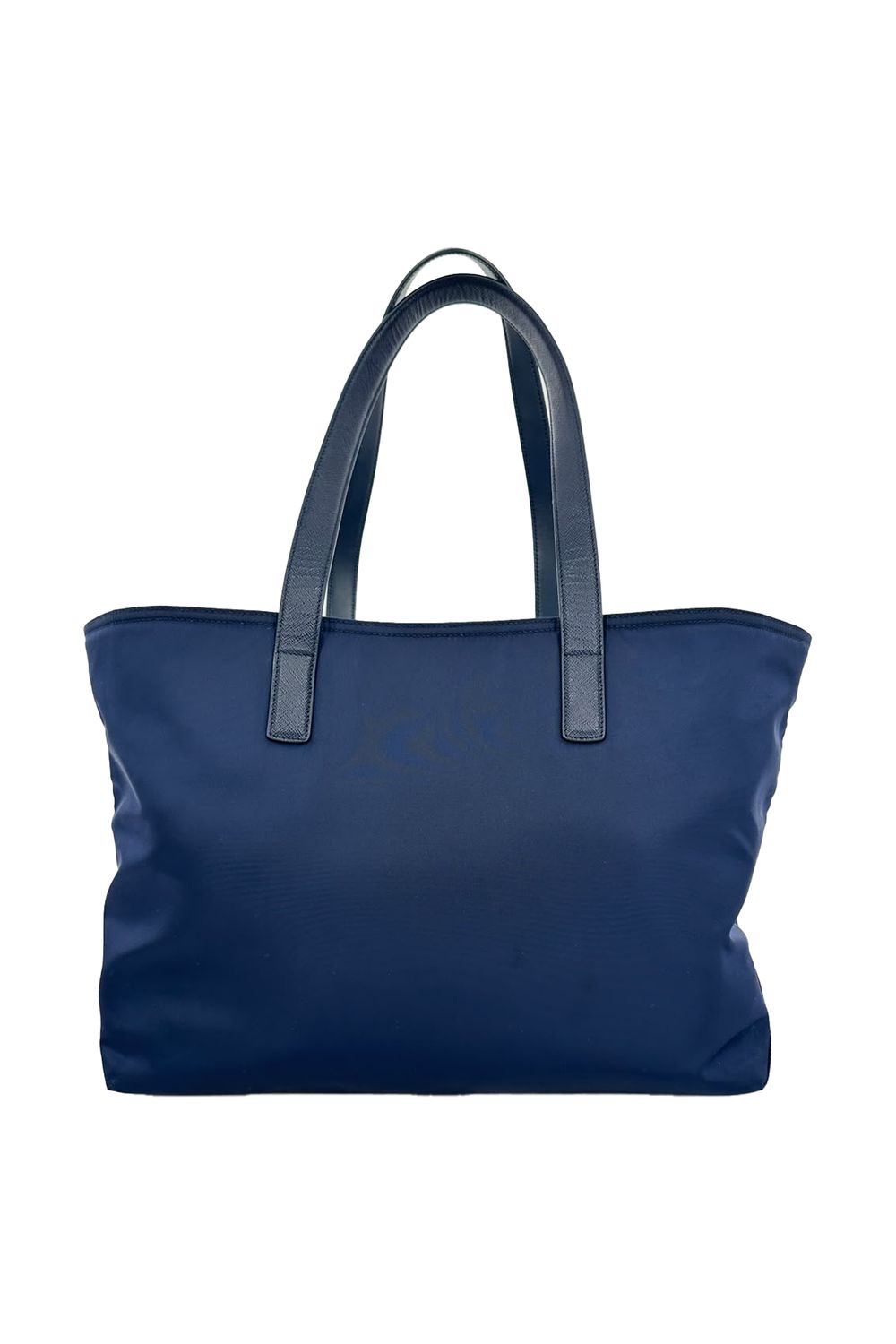 Prada Large Re-Edition 1978 Tote Bag in Navy Blue Polyamide