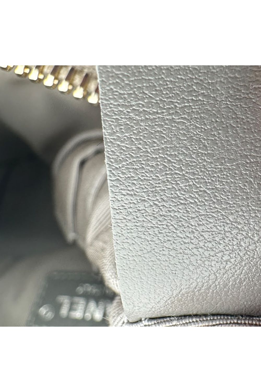 Chanel Small Gabrielle Hobo Bag in Grey Leather