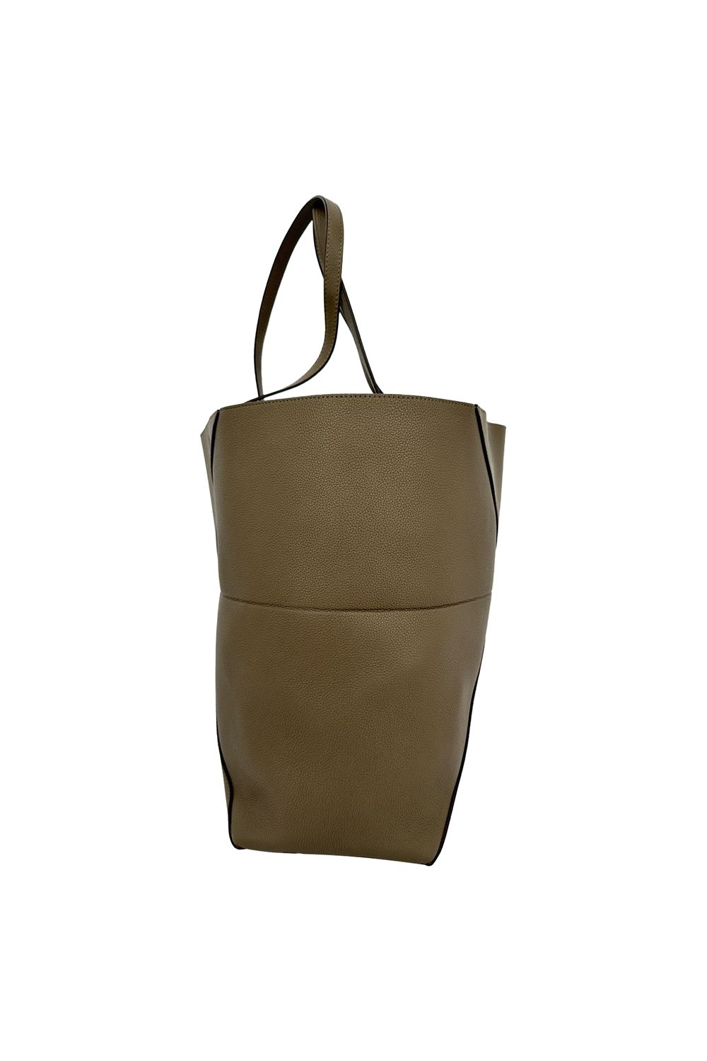 Loewe Medium Puzzle Fold Horizontal Tote Bag in Brown Leather
