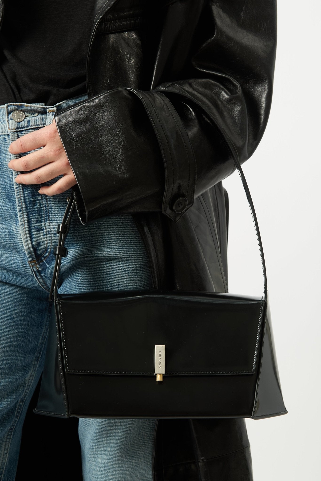 Ferragamo Prisma Shoulder Bag - Bessette