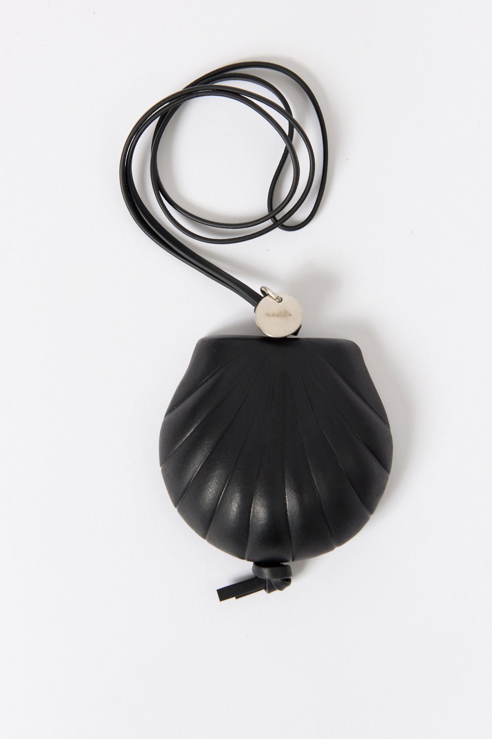 Jil Sander Black Leather Coin Purse - Bessette