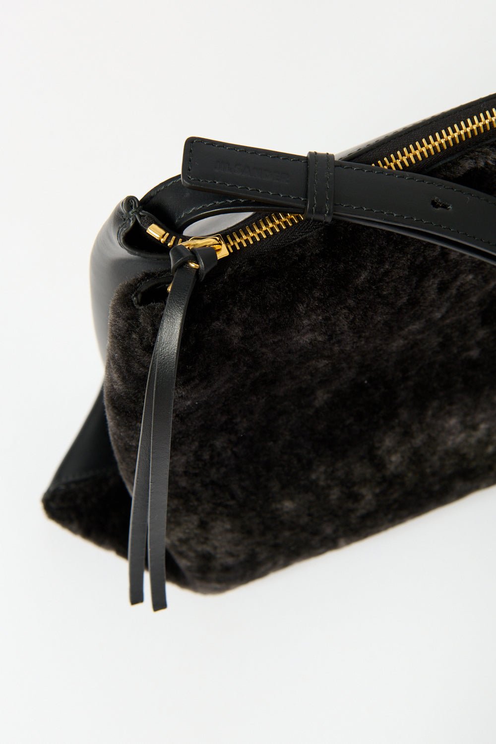 Jil Sander Medium Shearling Empire Bag - Bessette