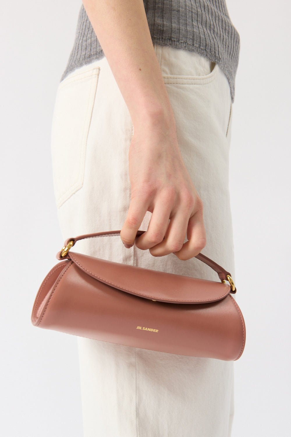 Jil Sander Mini Cannolo Bag - Bessette