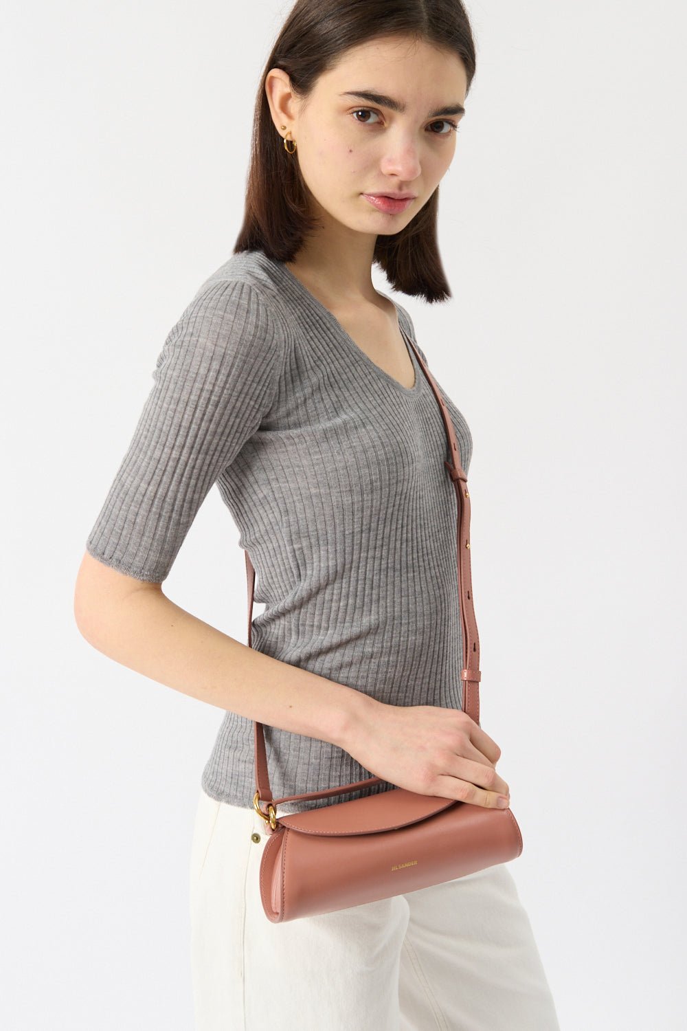 Jil Sander Mini Cannolo Bag - Bessette