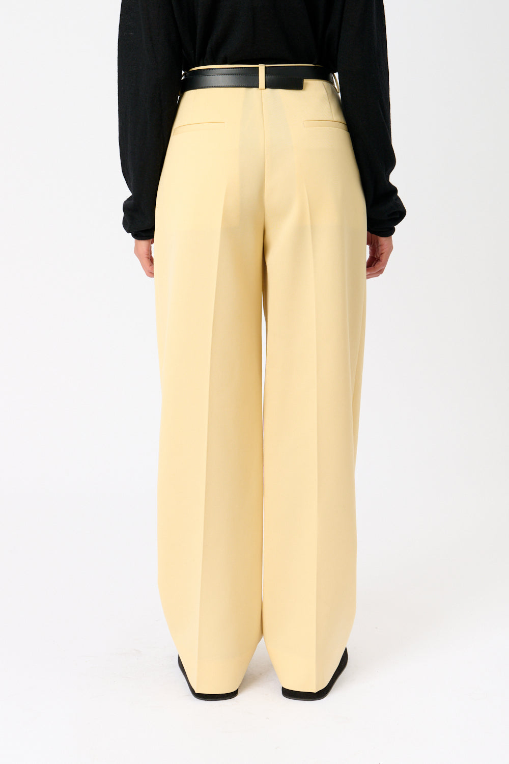 Jil Sander Compact Wool Trouser - Bessette