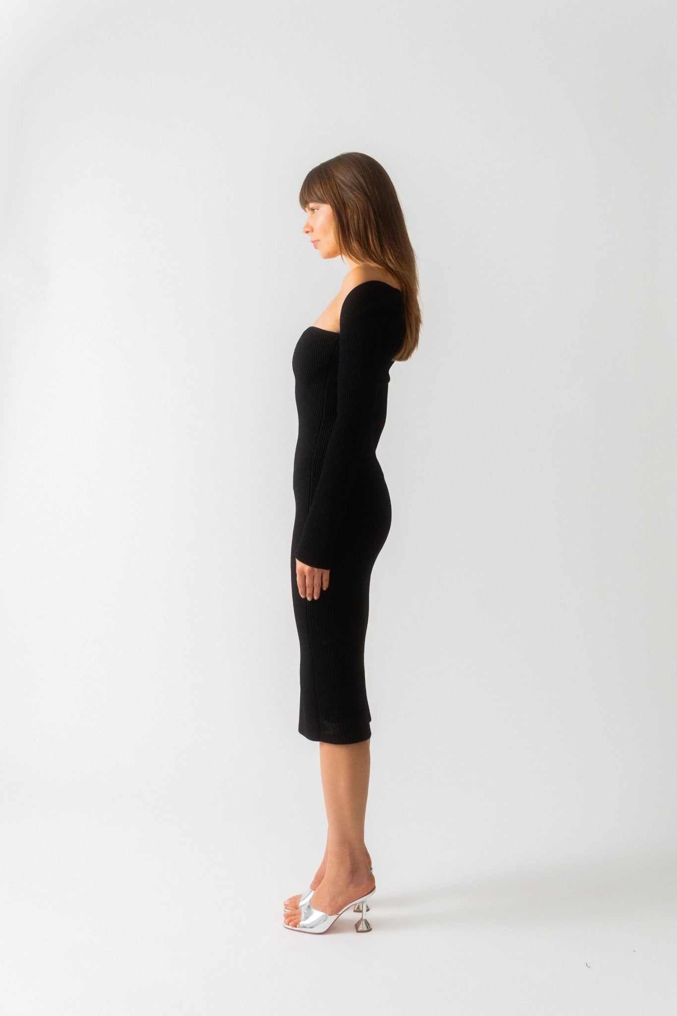 Khaite Beth Ribbed Dress - Bessette