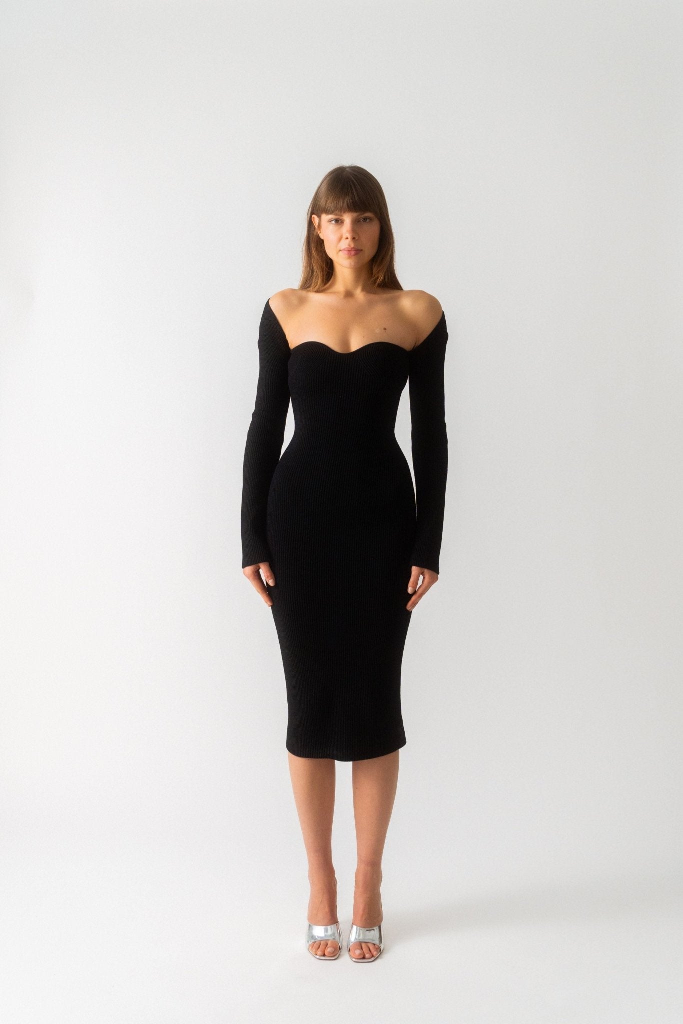 Khaite Beth Ribbed Dress - Bessette