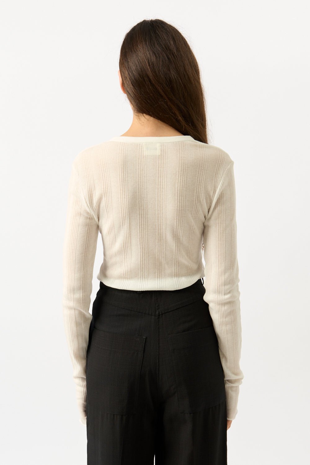 Khaite Janelle Cotton-Blend Bodysuit - Bessette