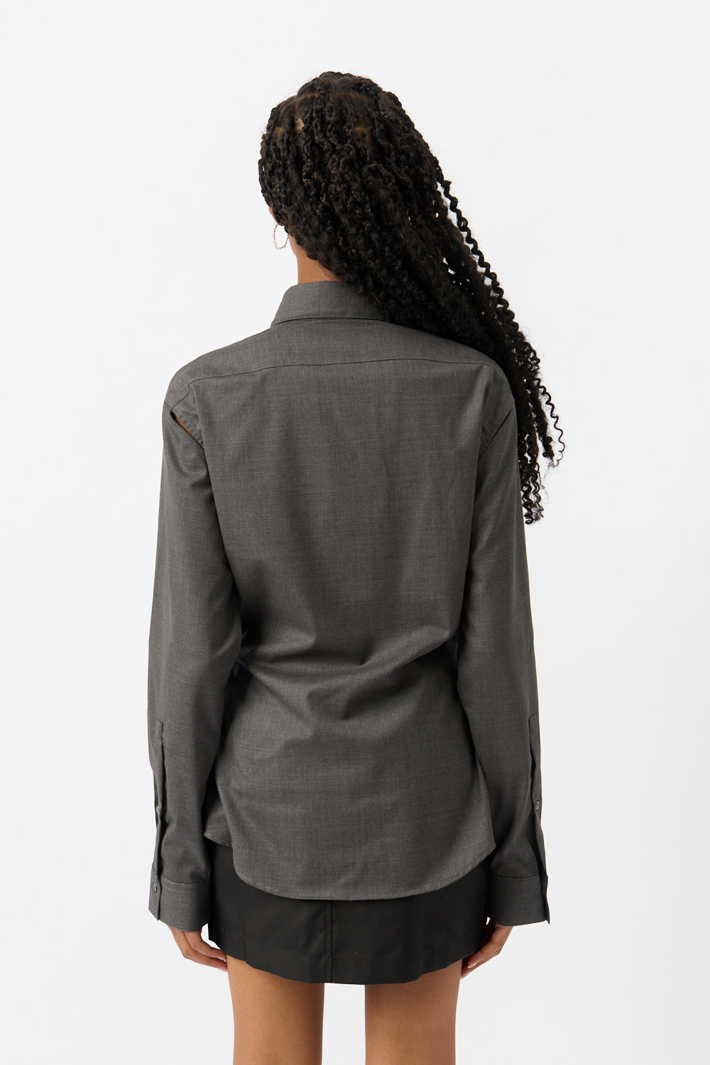 Róhe Shaped Open Armhole Shirt - Bessette