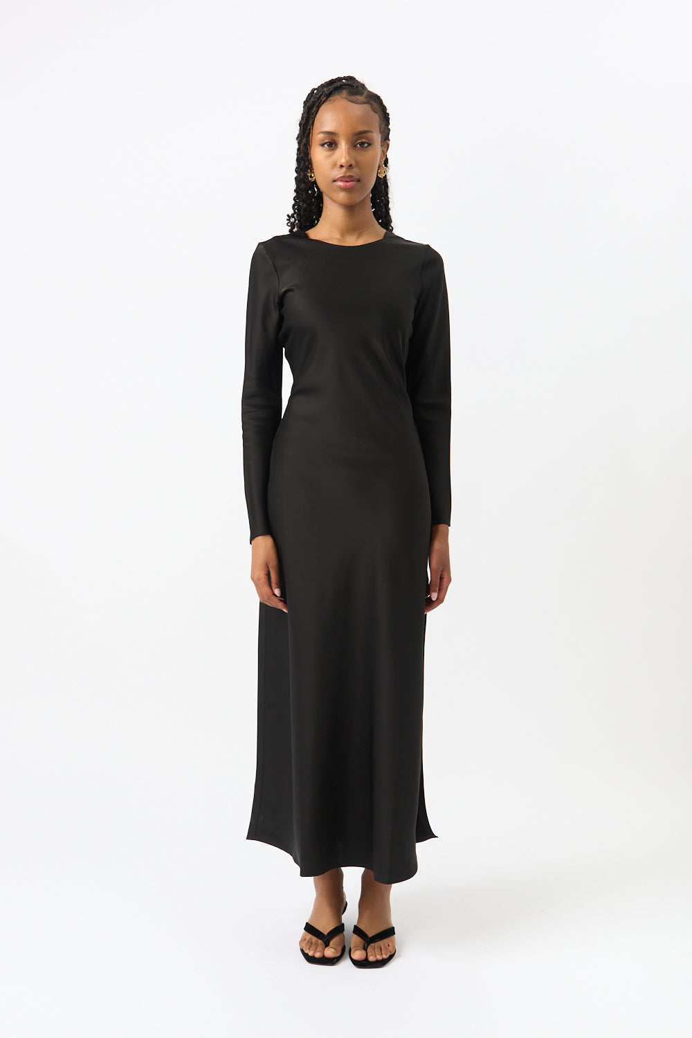 LESET V-Back Bias Dress - Bessette