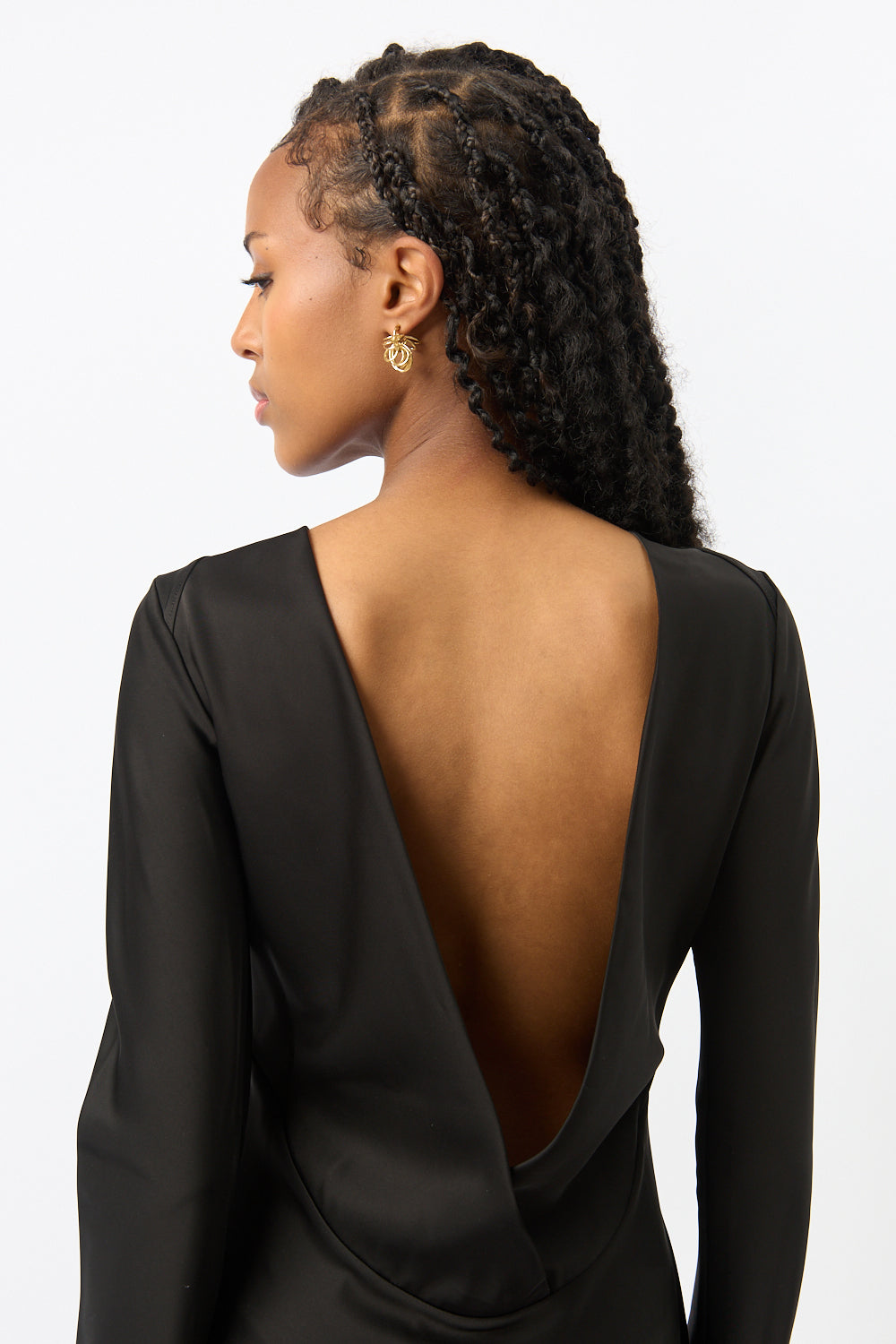LESET V-Back Bias Dress - Bessette