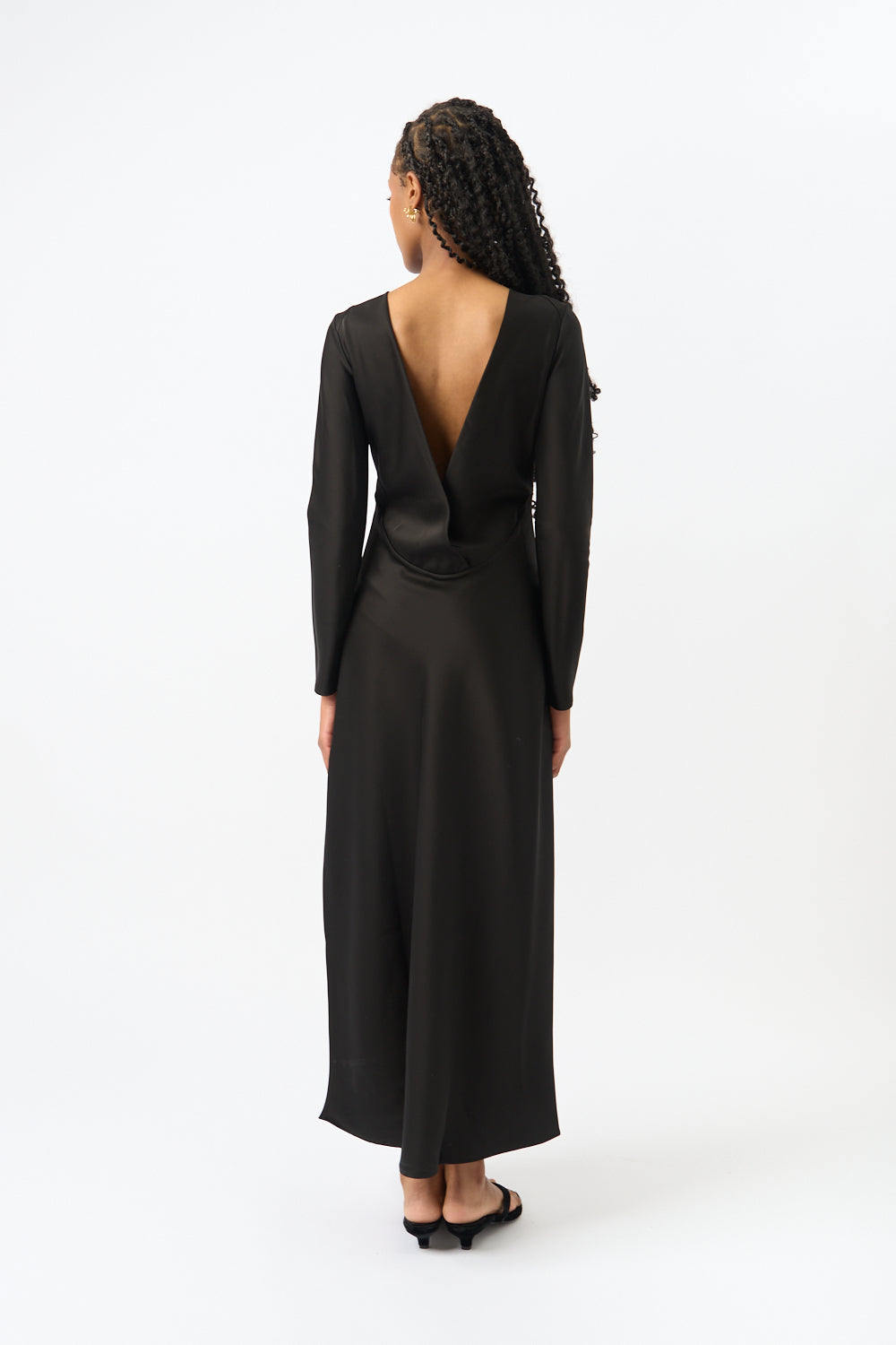 LESET V-Back Bias Dress - Bessette