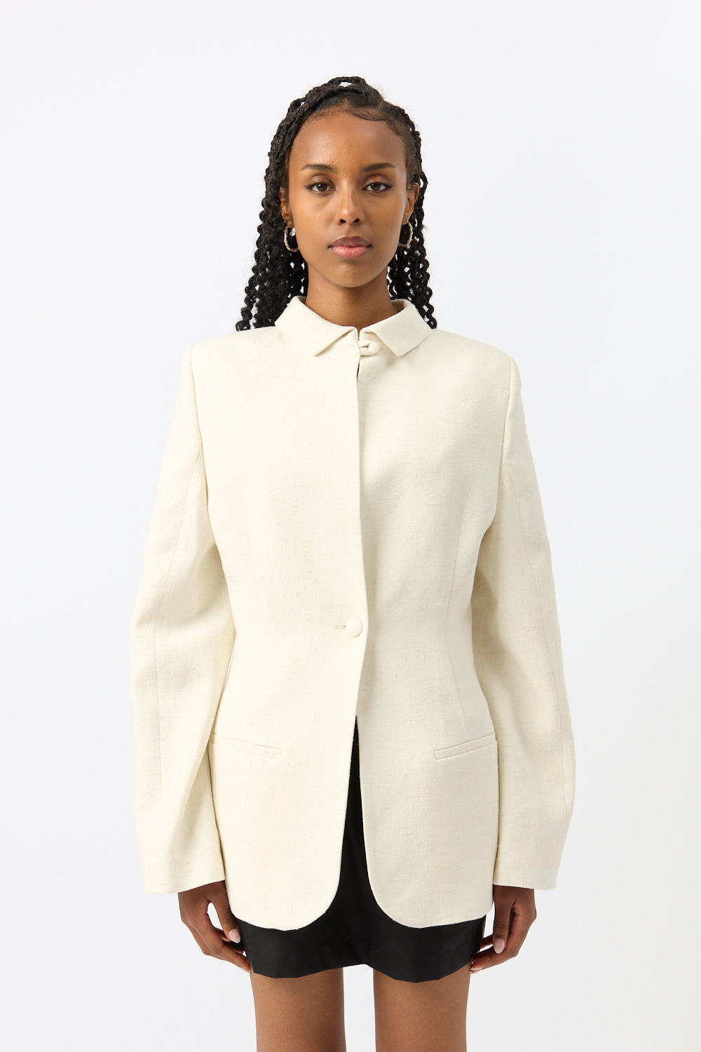Róhe Reversed Blazer Top