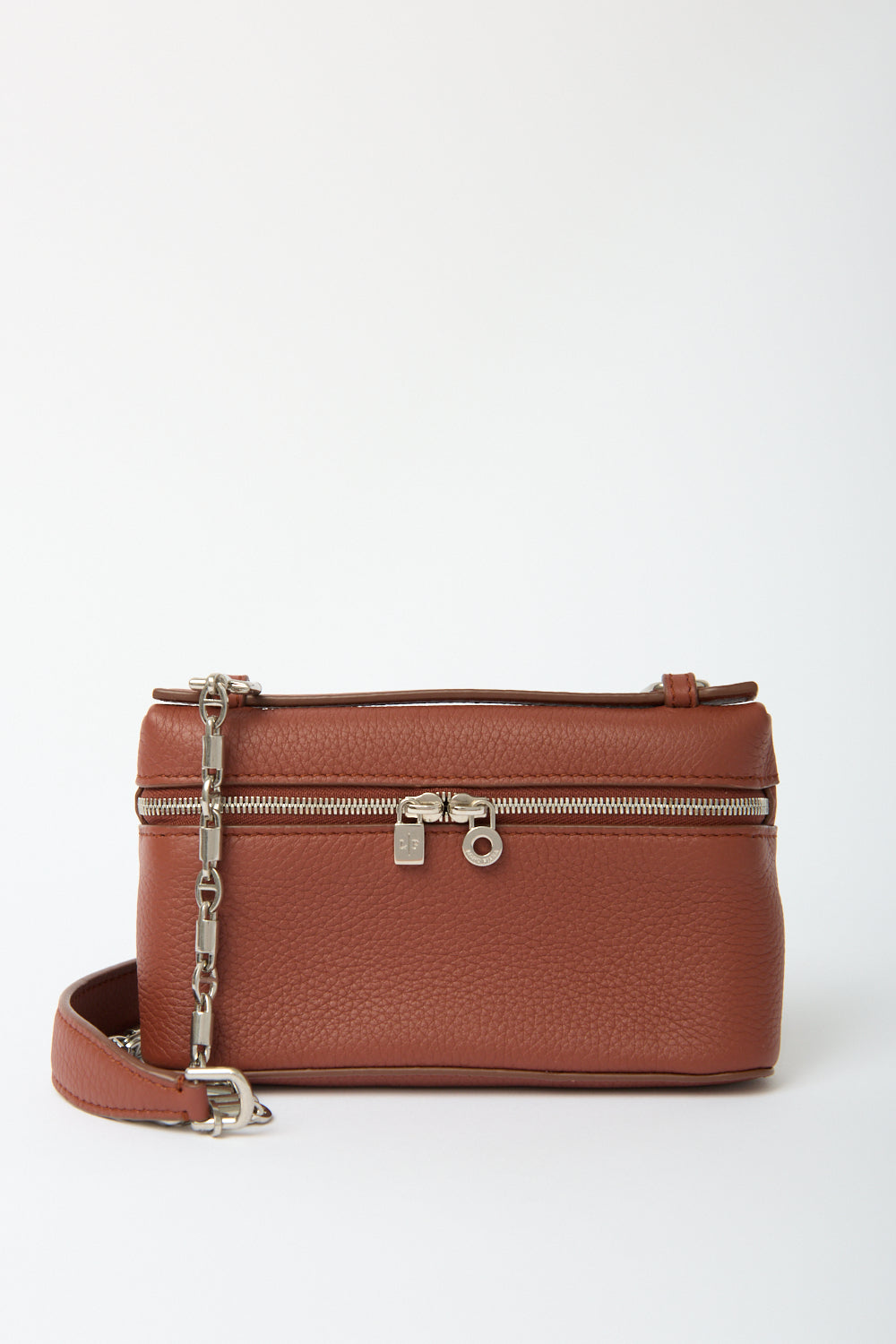 Loro Piana Extra Pocket Mini Pouch in Kummel - Bessette