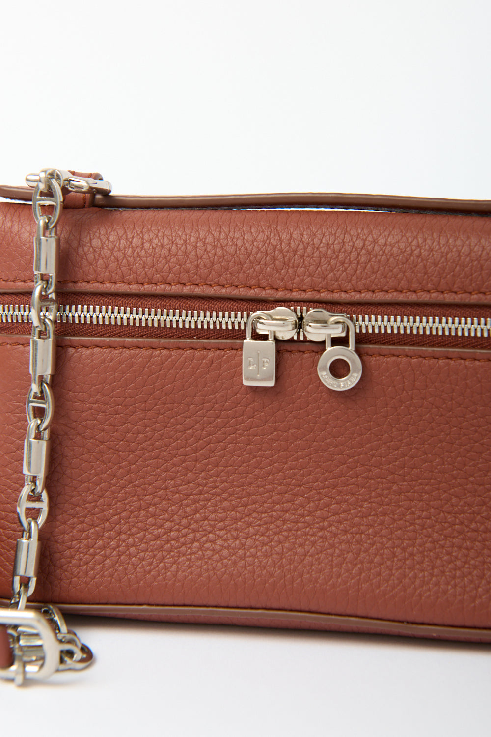 Loro Piana Extra Pocket Mini Pouch in Kummel - Bessette