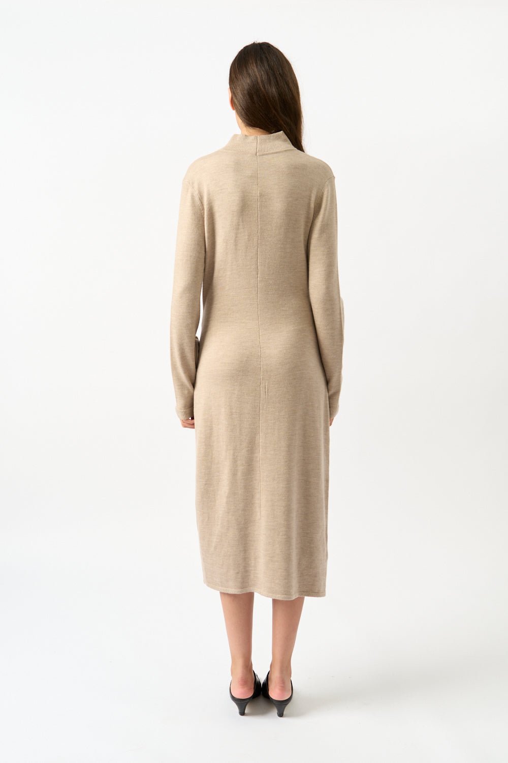 Magda Butrym Cashmere & Silk Knit Dress - Bessette