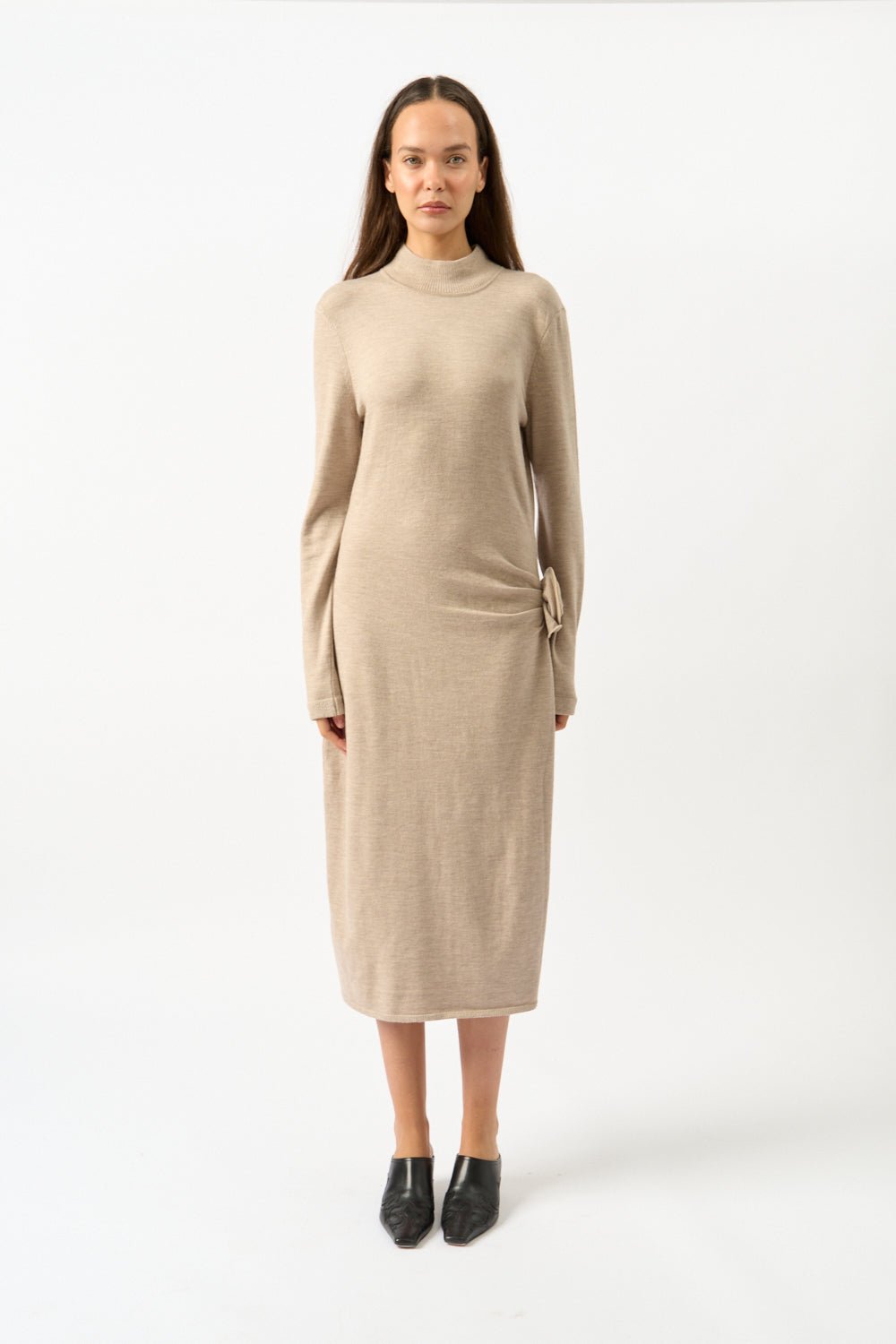 Magda Butrym Cashmere & Silk Knit Dress - Bessette