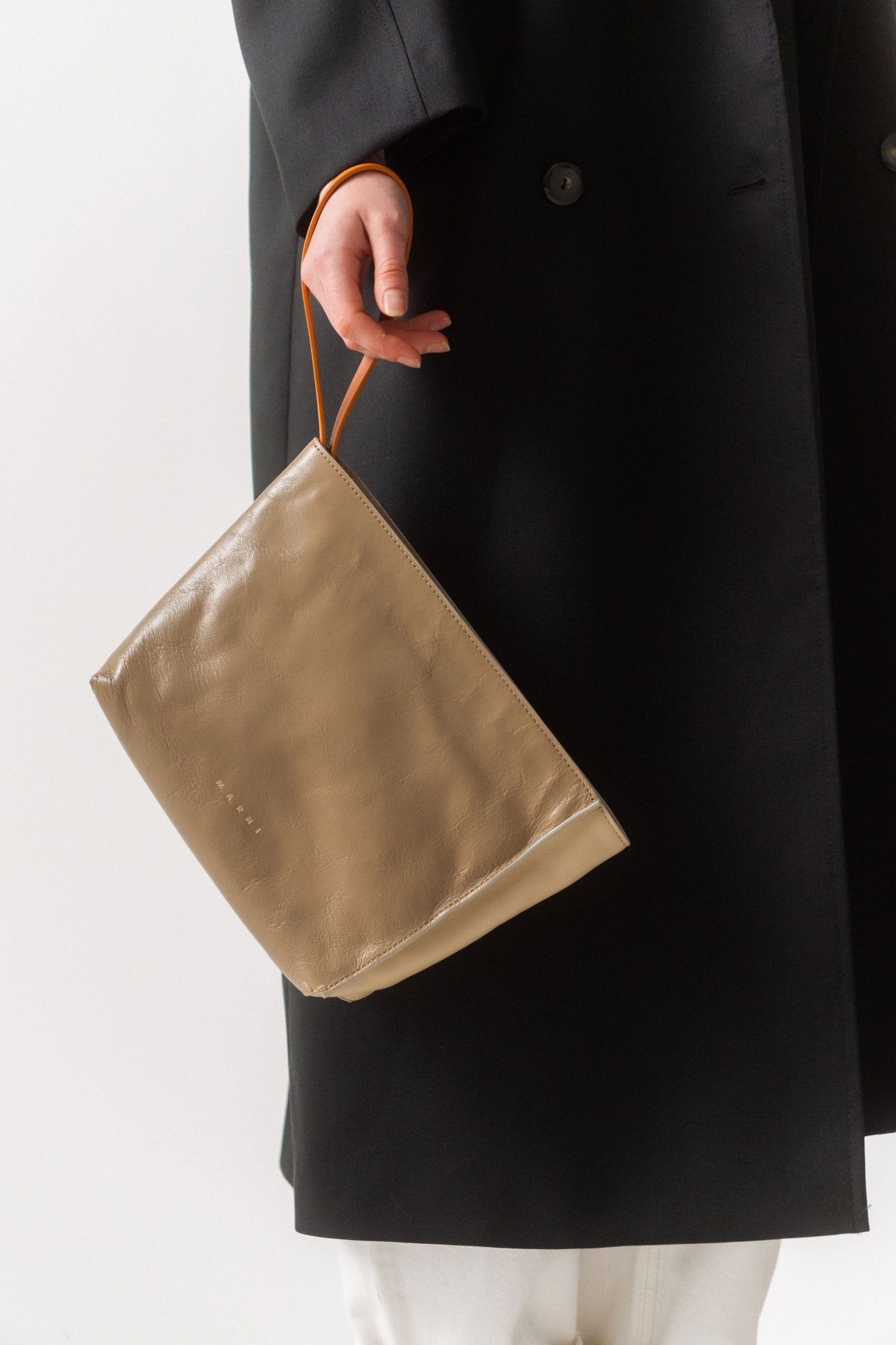 Marni Bi-Colour Clutch Bag - Bessette