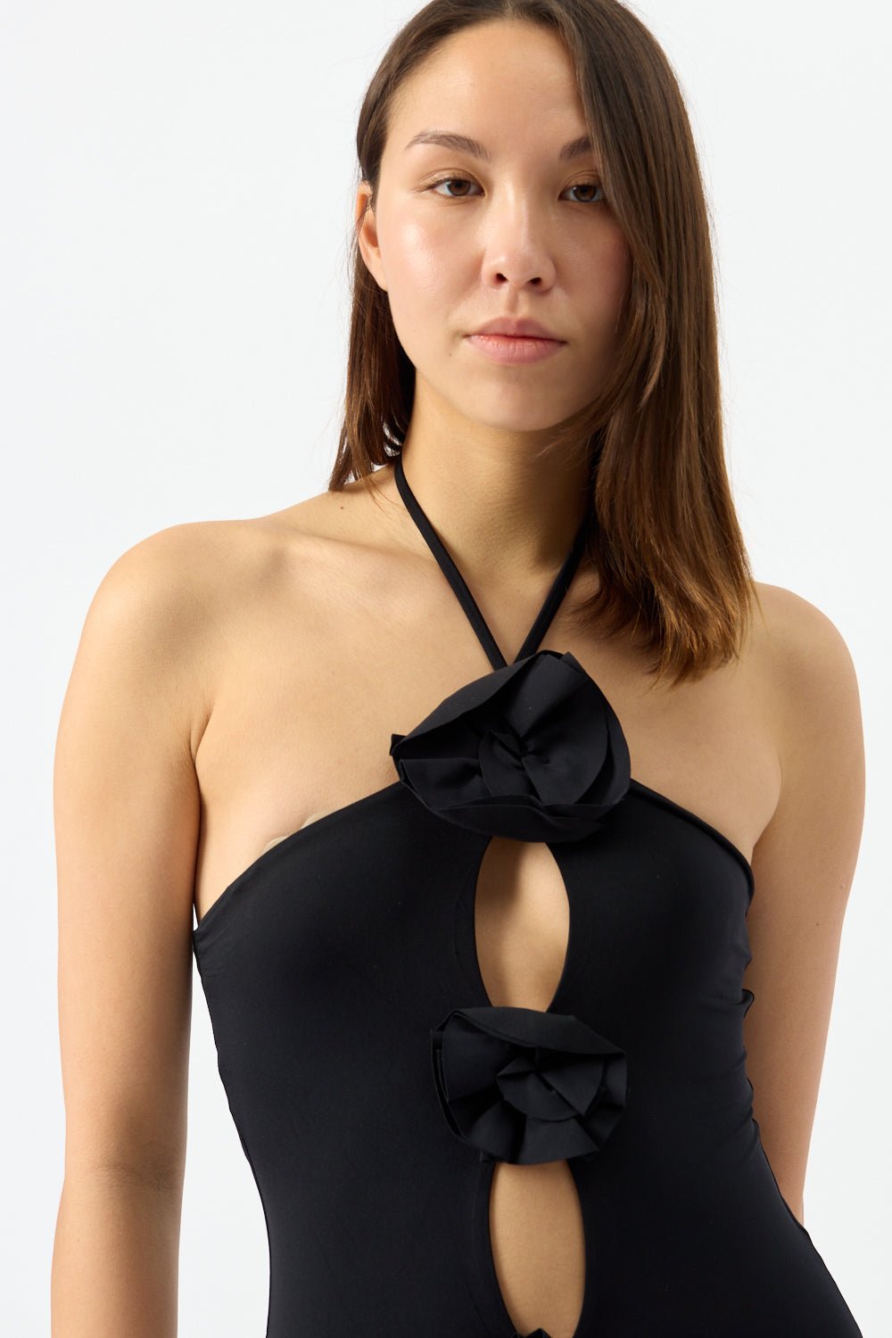Maygel Coronel Fiora One-Piece Swimsuit Black - Bessette