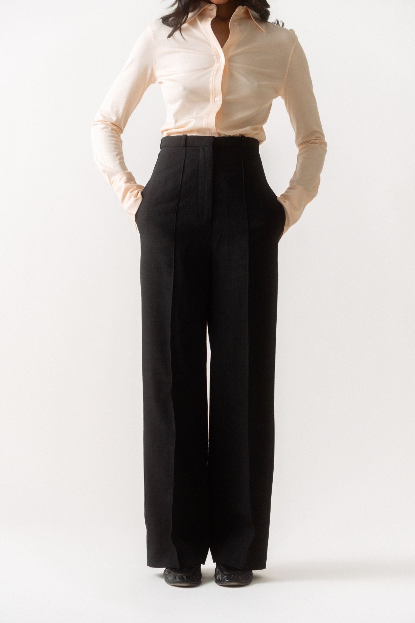 Ninety Percent Konnos Shirt in Shell - Bessette