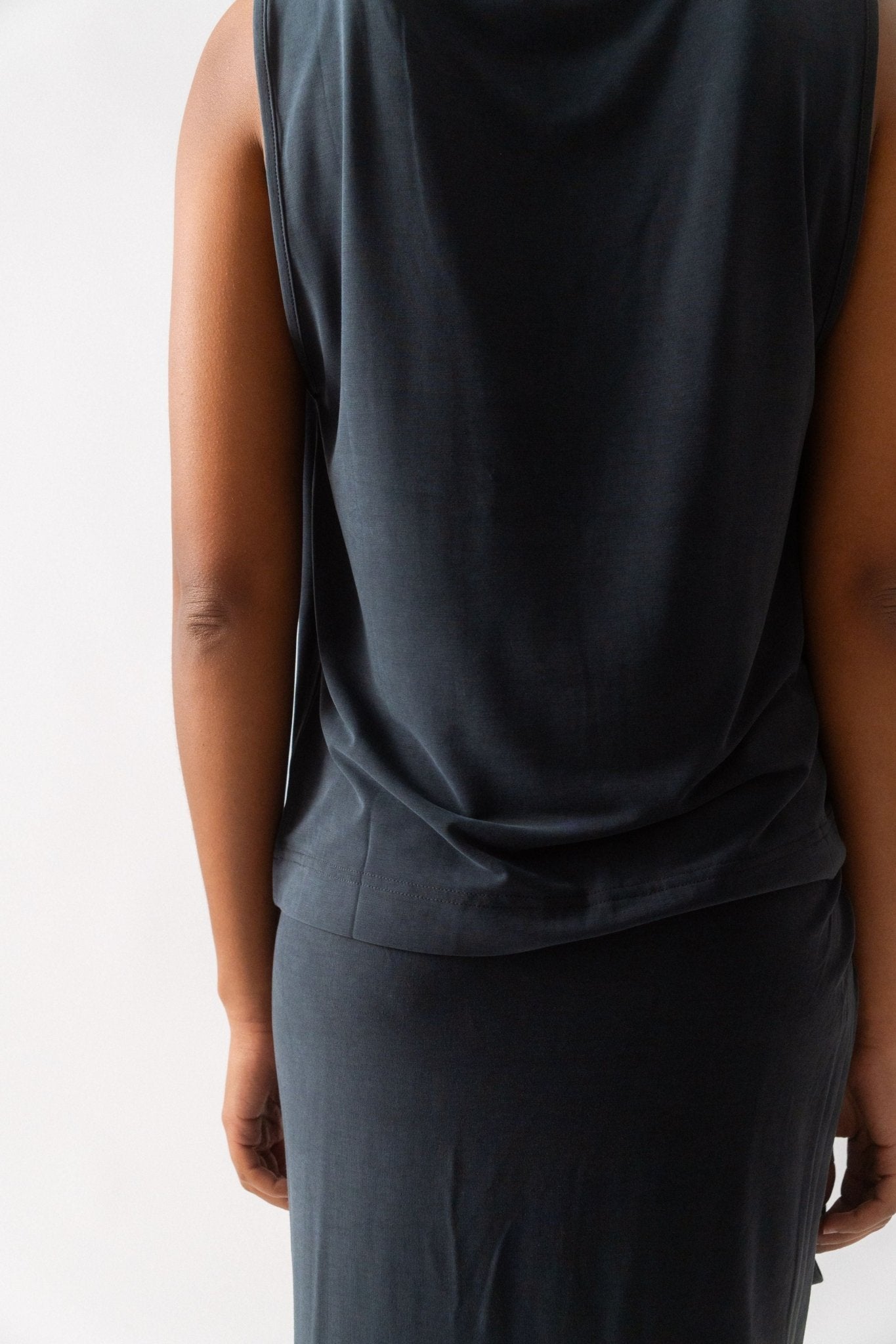 Ninety Percent Oakley Vest in Navy - Bessette