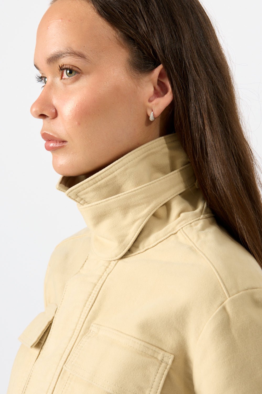Proenza Schouler White Label Ava Jacket Canvas - Bessette