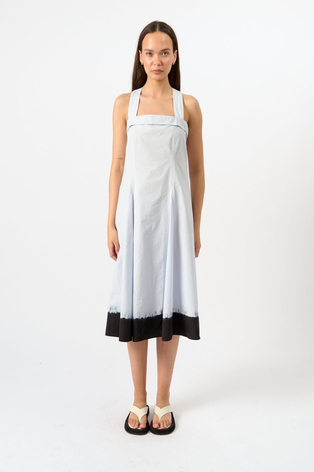Proenza Schouler White Label Edie Tie-Dye Poplin Dress - Bessette