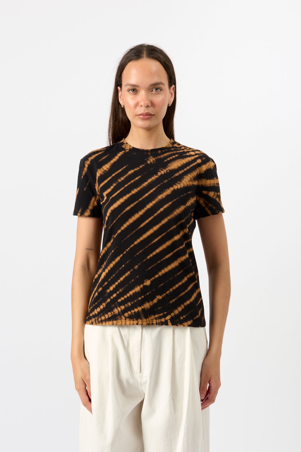 Proenza Schouler White Label Finely Tie-Dye T-Shirt - Bessette