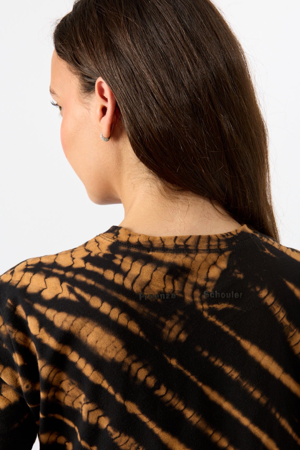 Proenza Schouler White Label Finely Tie-Dye T-Shirt - Bessette