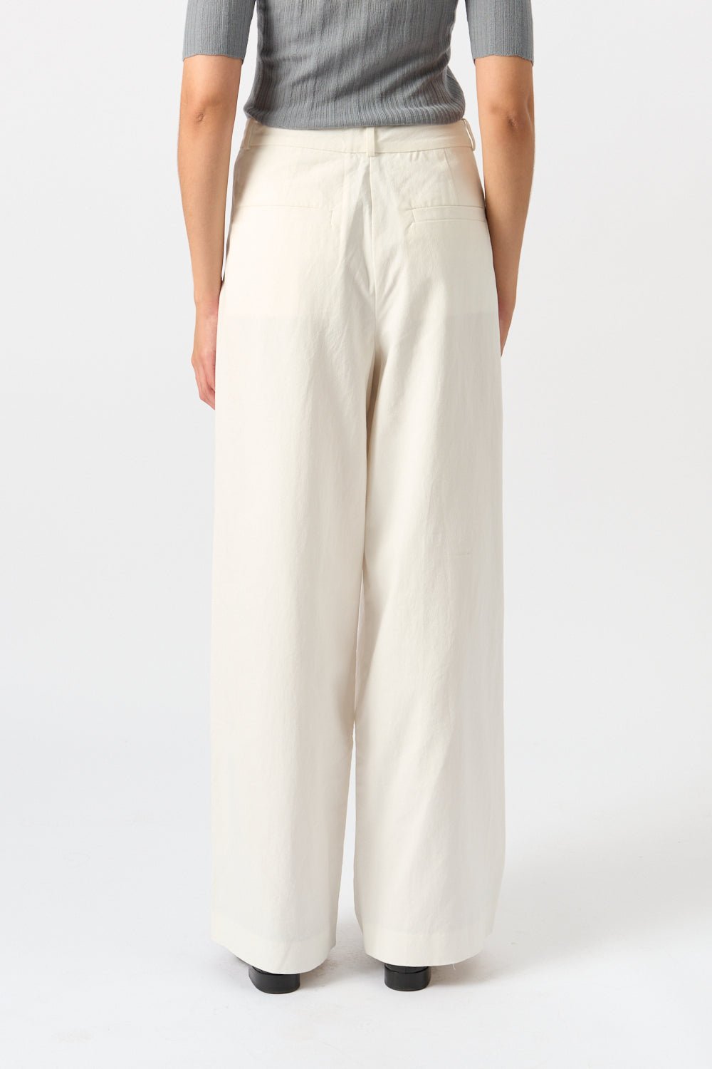 Proenza Schouler White Label Helena Pant Crinkle Cotton - Bessette