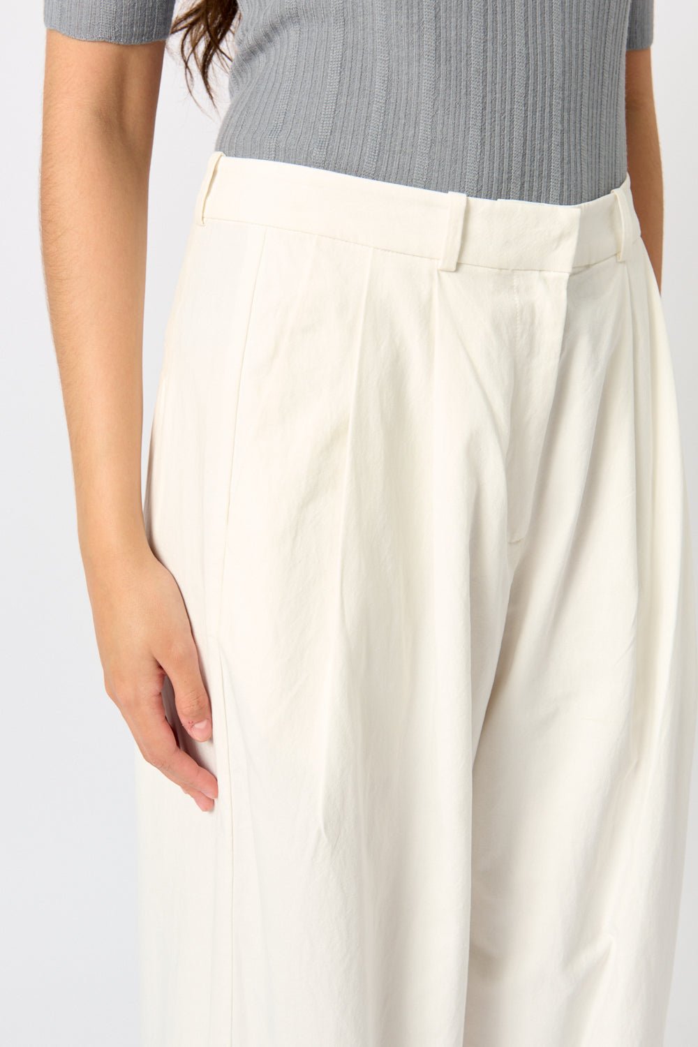 Proenza Schouler White Label Helena Pant Crinkle Cotton - Bessette