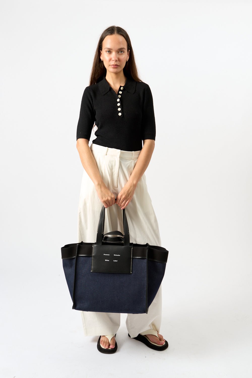 Proenza Schouler White Label Spencer Boucle Polo - Bessette