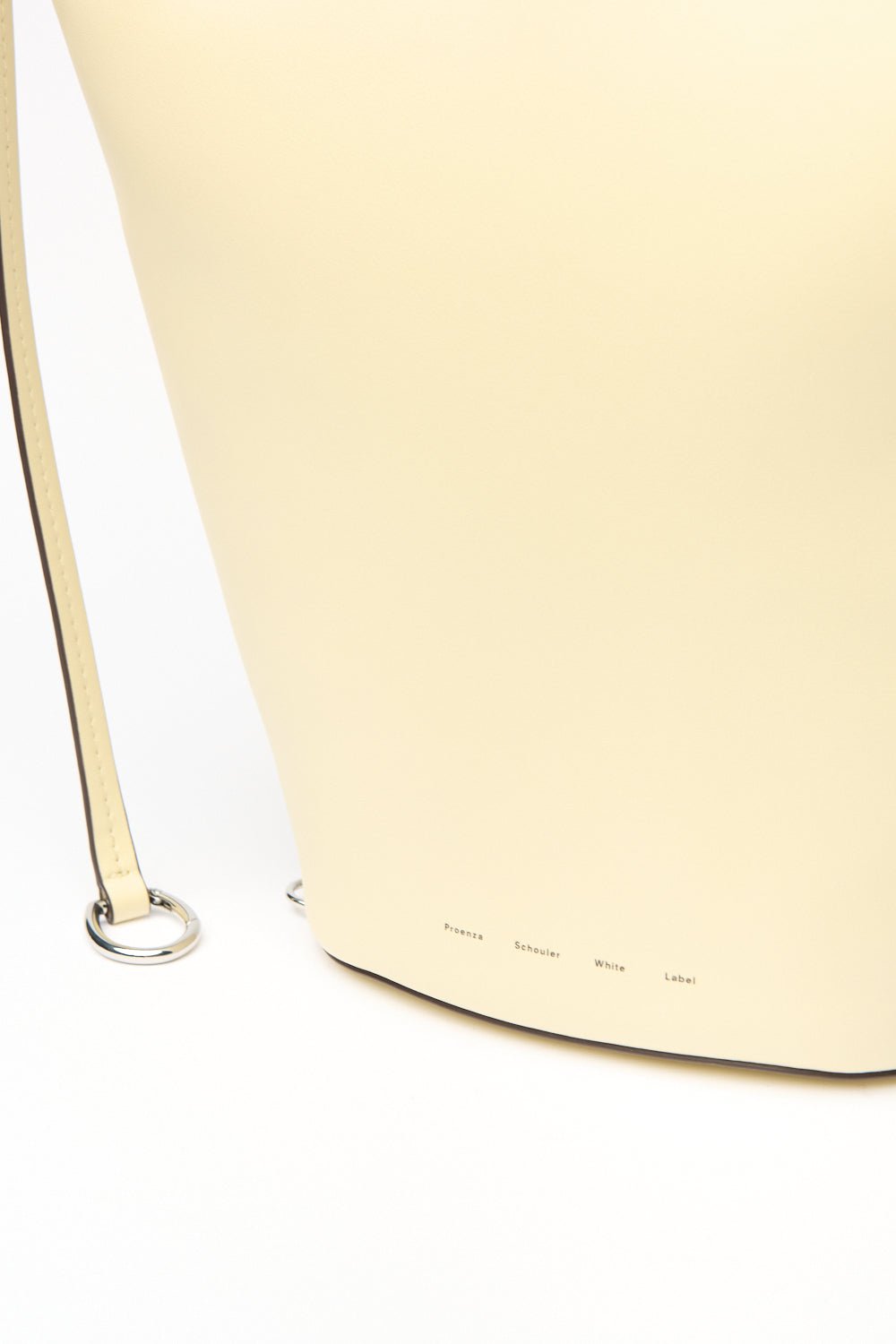 Proenza Schouler White Label Spring Bucket Bag Ivory - Bessette