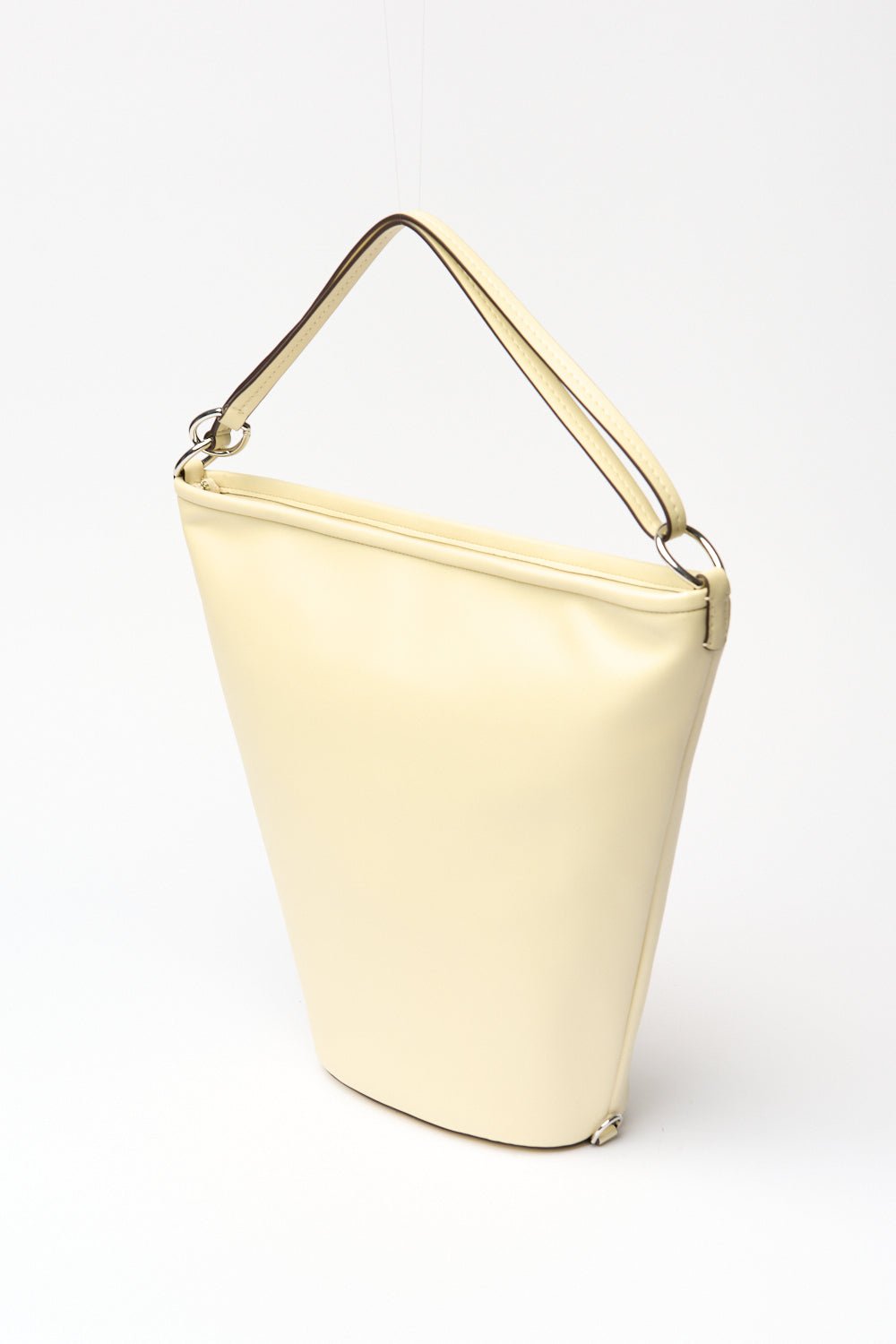 Proenza Schouler White Label Spring Bucket Bag Ivory - Bessette