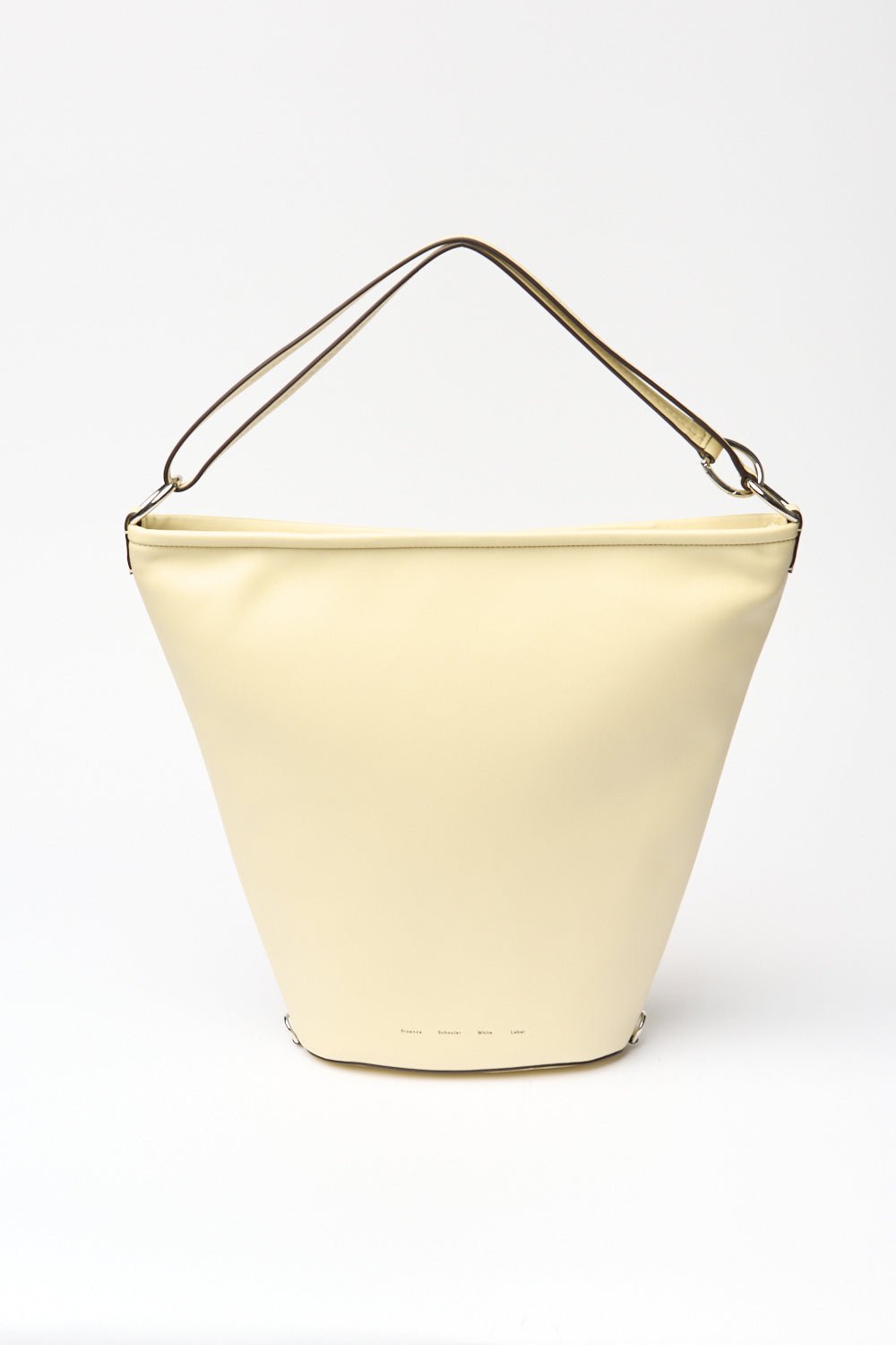 Proenza Schouler White Label Spring Bucket Bag Ivory - Bessette