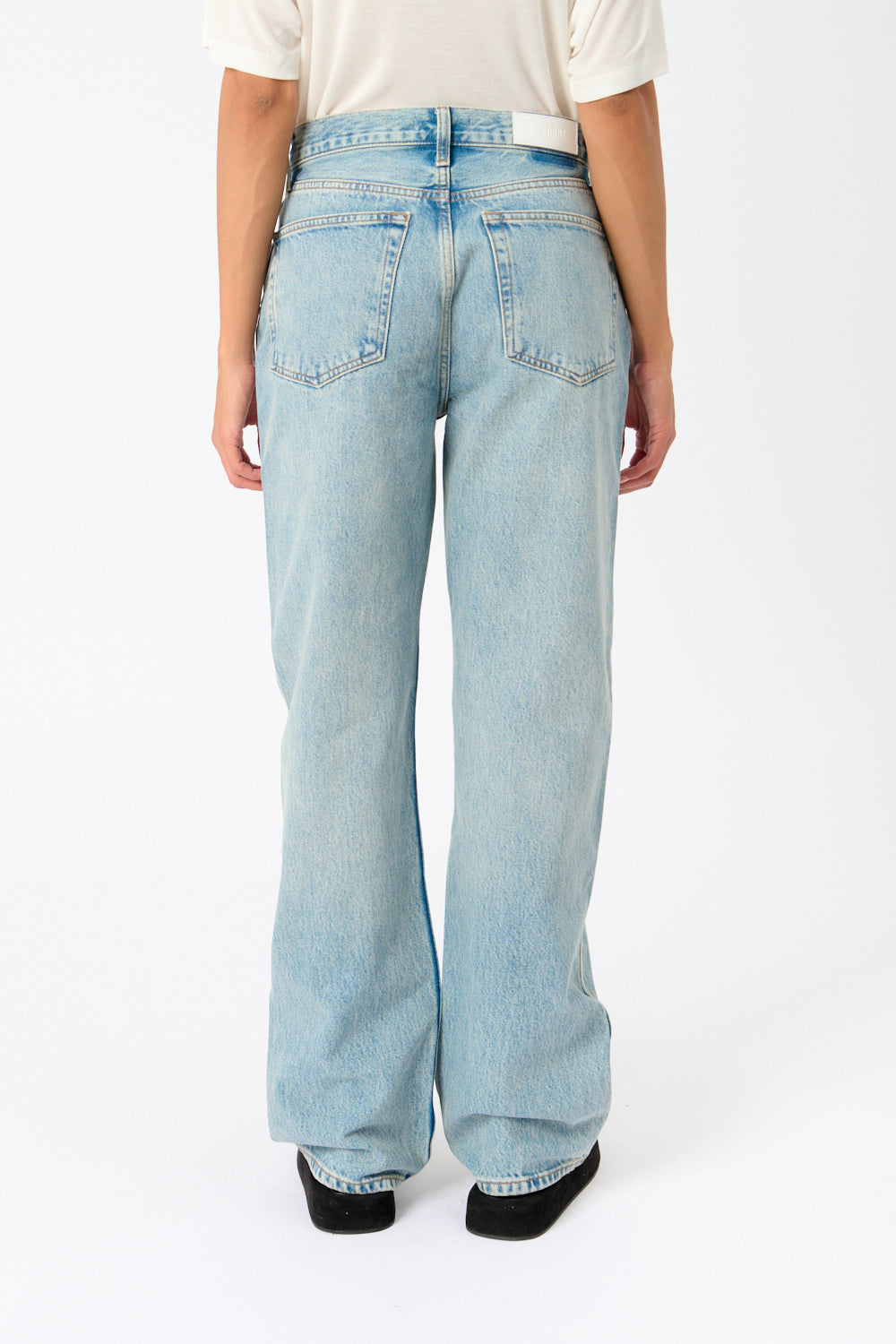 Redone 90's High Rise Loose Jeans - Bessette