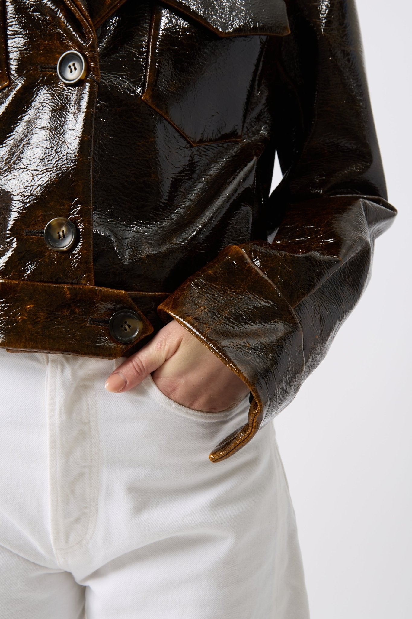 Sportmax Macro Coated Jacket - Bessette