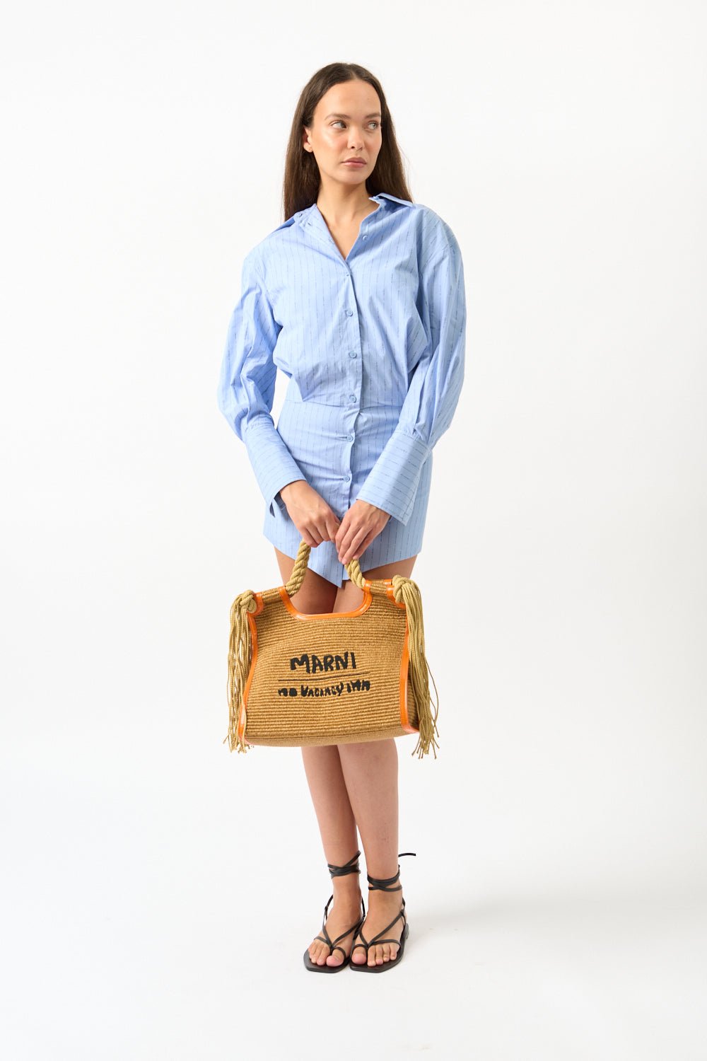 The Attico Cotton Shirt Dress - Bessette