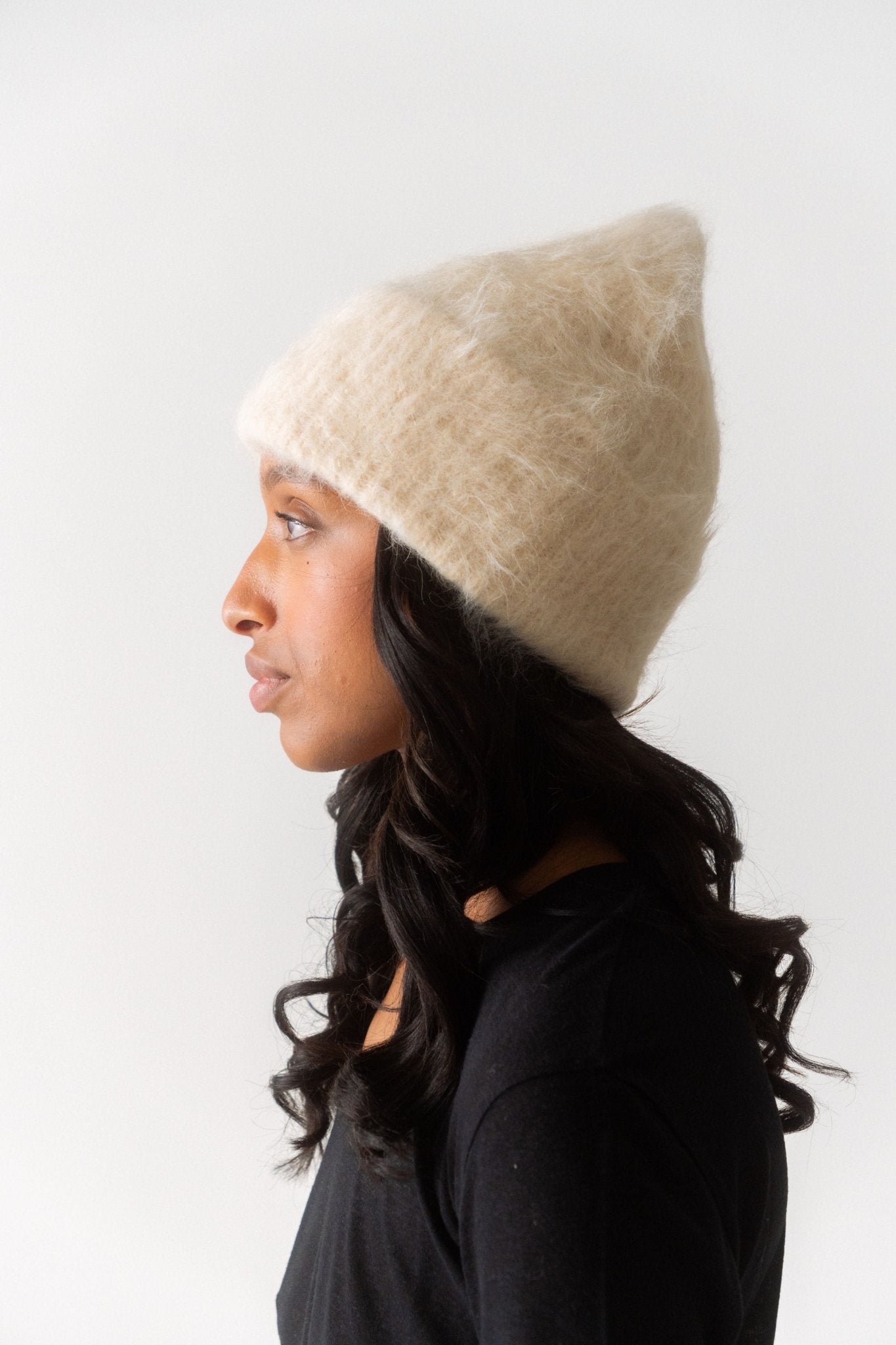 Toteme Alpaca Knit Beanie - Bessette
