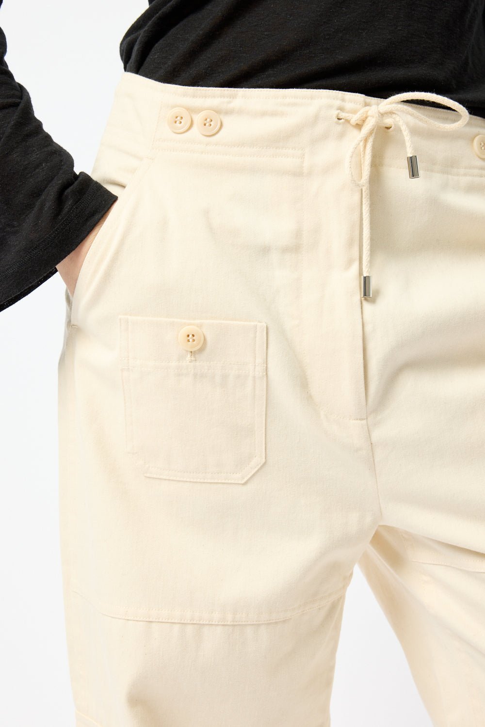 Toteme Cotton Cargo Trousers - Bessette