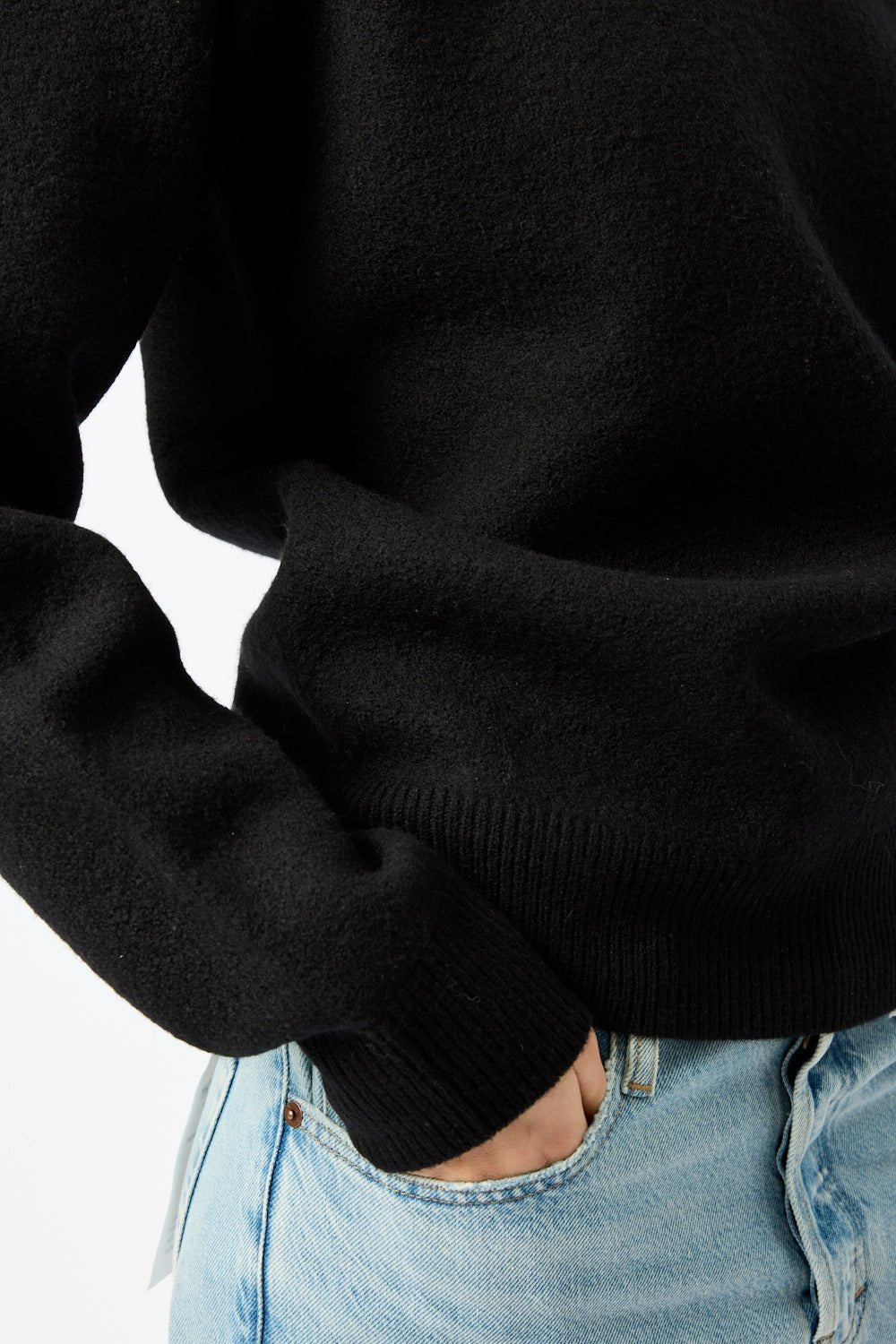 Toteme Crew Neck Wool Knit - Bessette